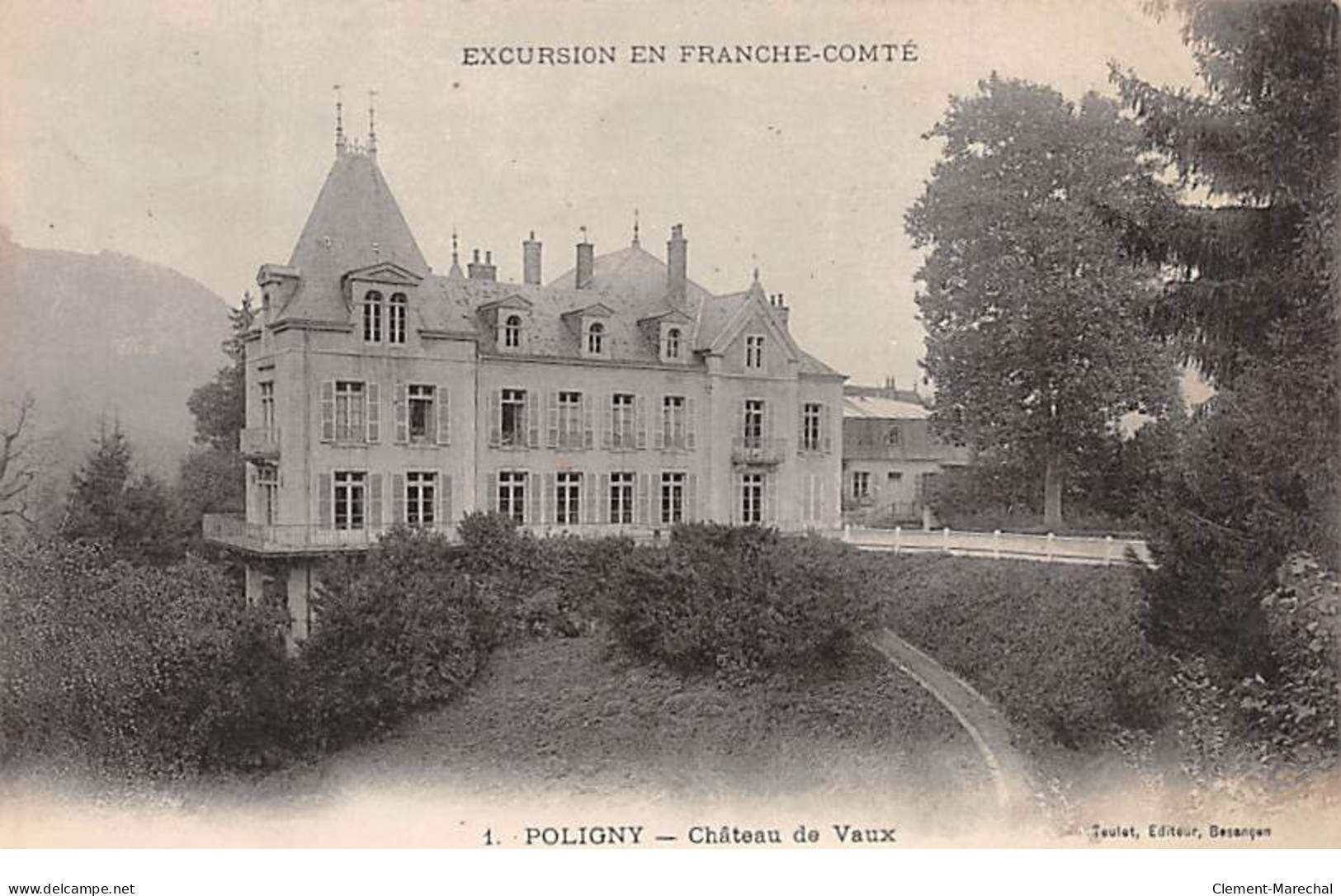 POLIGNY - Château De Vaux - Très Bon état - Poligny