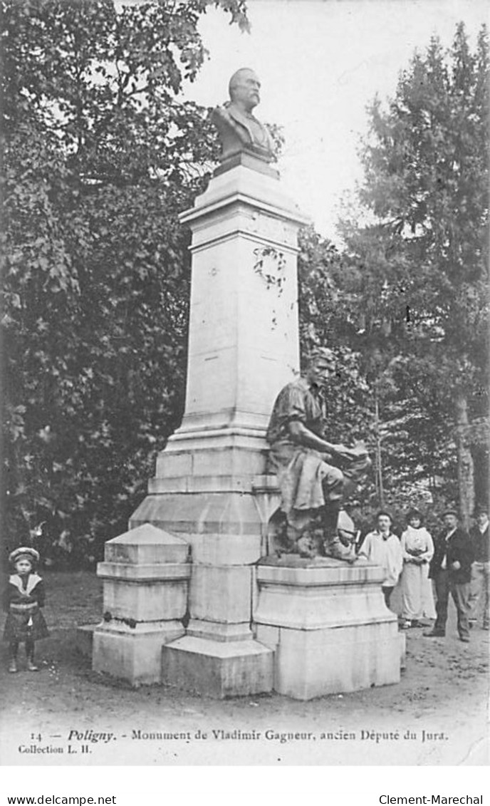 POLIGNY - Monument De Vladimir Gagneur - Très Bon état - Poligny