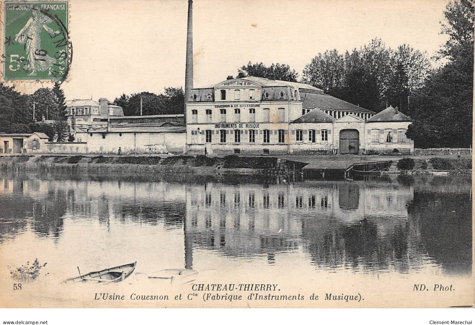 CHATEAU THIERRY - L'Usine Couesnon Et Cie - Très Bon état - Chateau Thierry