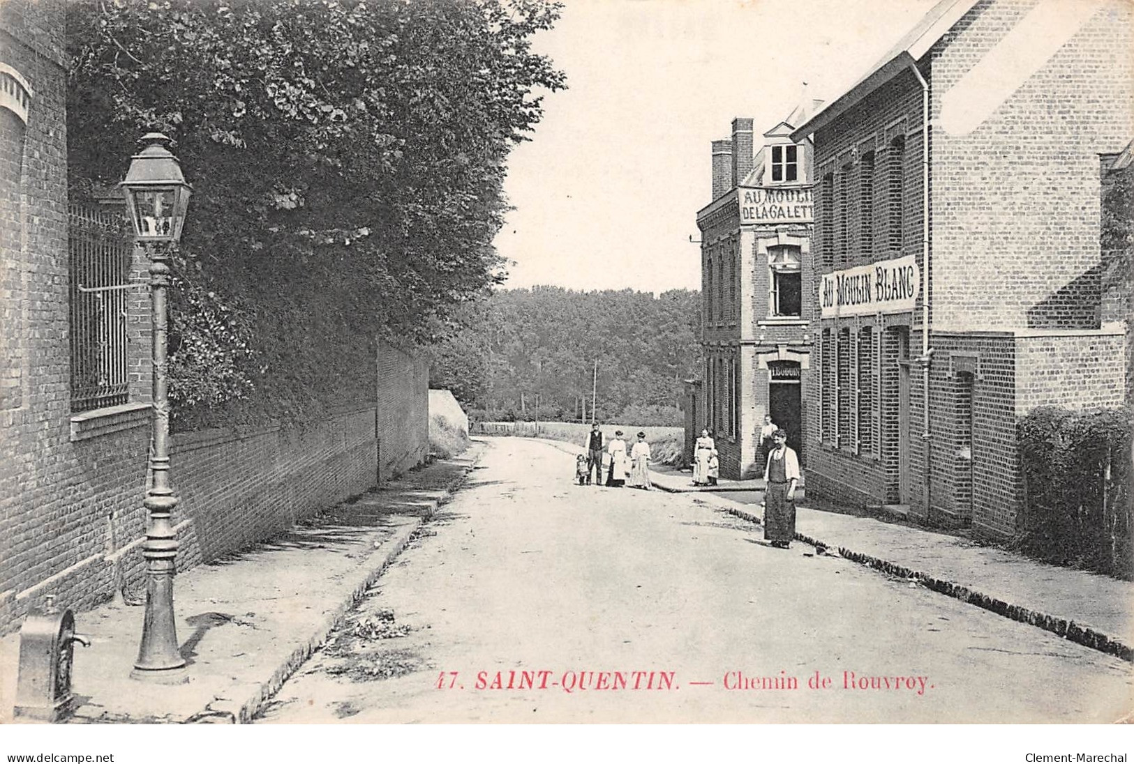 SAINT QUENTIN - Chemin De Rouvroy - Très Bon état - Saint Quentin