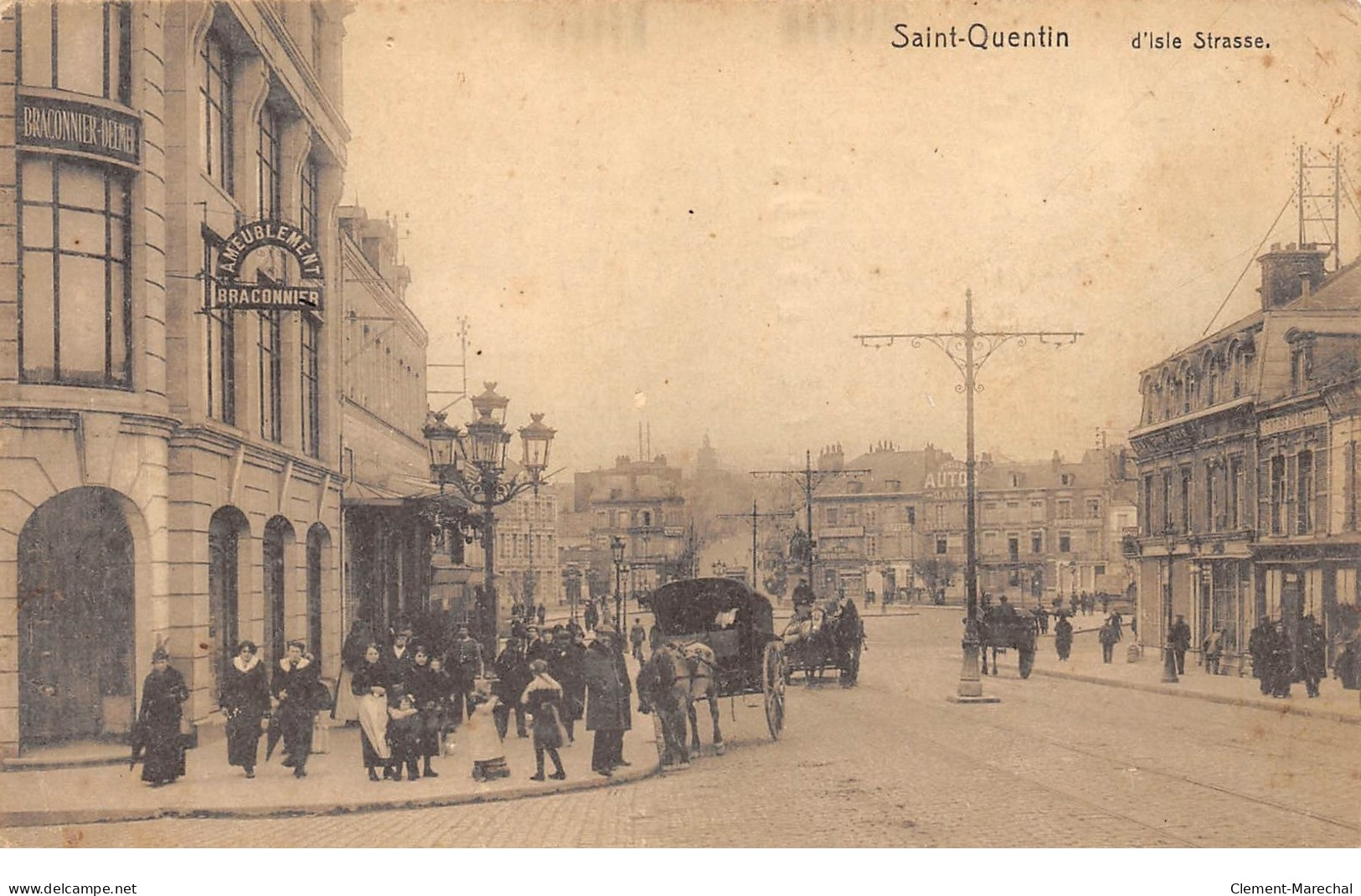 SAINT QUENTIN - D'Isle Strasse - Très Bon état - Saint Quentin