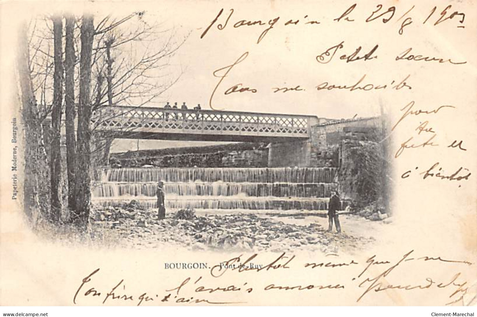 BOURGOIN - Pont De Ruy - Très Bon état - Bourgoin