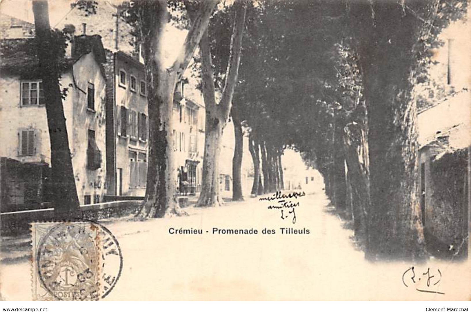 CREMIEU - Promenade Des Tilleuls - Très Bon état - Crémieu