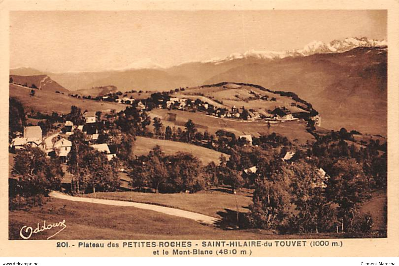 SAINT HILAIRE DU TOUVET Et La Mont Blanc - Très Bon état - Saint-Hilaire-du-Touvet