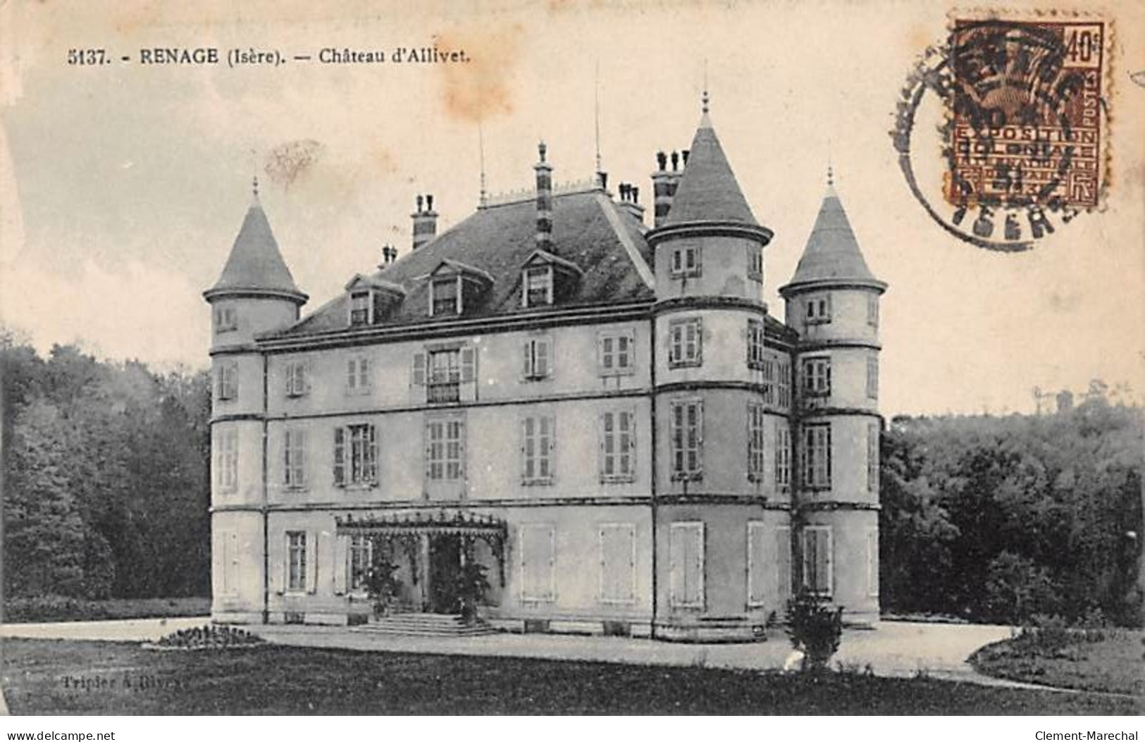 RENAGE - Château D'Allivet - Très Bon état - Renage