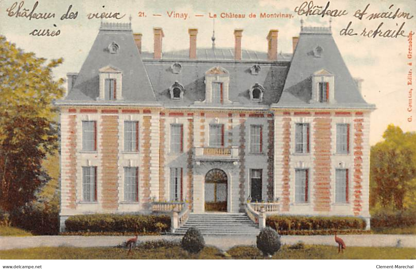 VINAY - Le Château De Montvinay - Très Bon état - Vinay