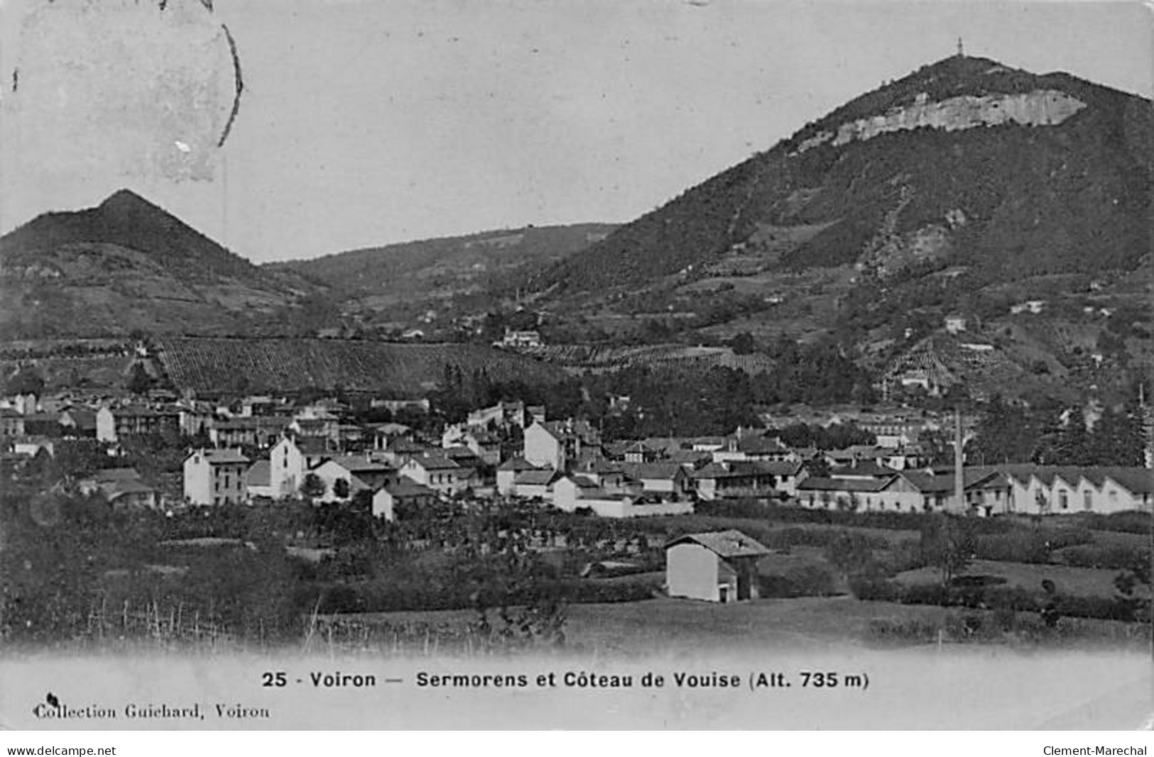 VOIRON - Sermorens Et Côteau De Vouise - état - Voiron