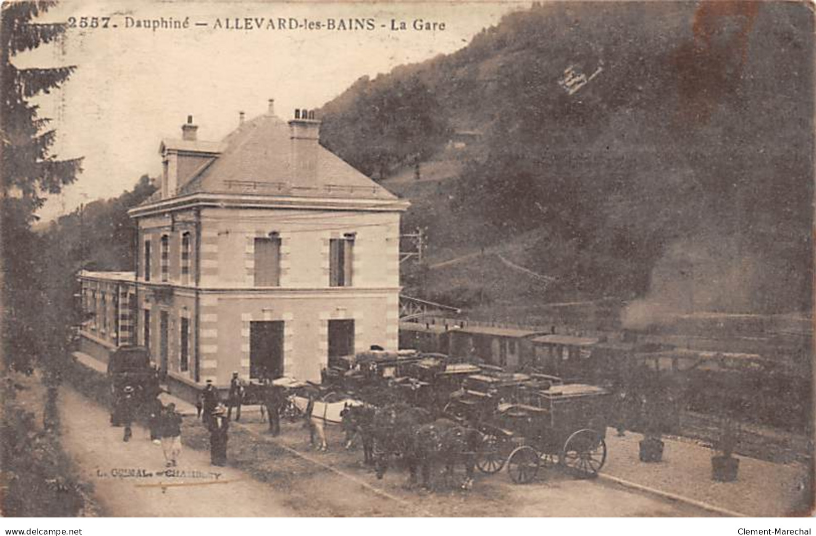 ALLEVARD LES BAINS - La Gare - Très Bon état - Allevard