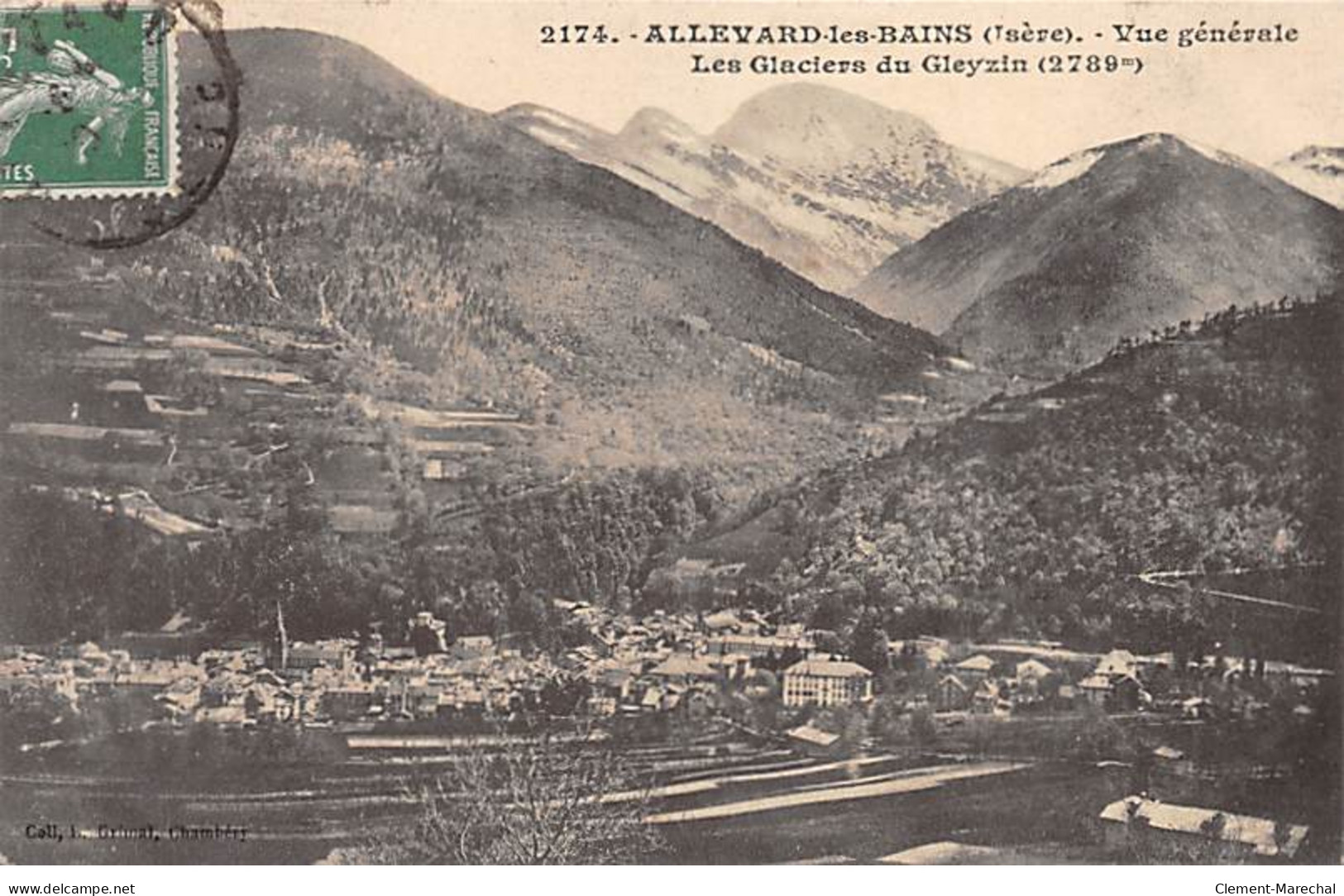 ALLEVARD LES BAINS - Vue Générale - Très Bon état - Allevard