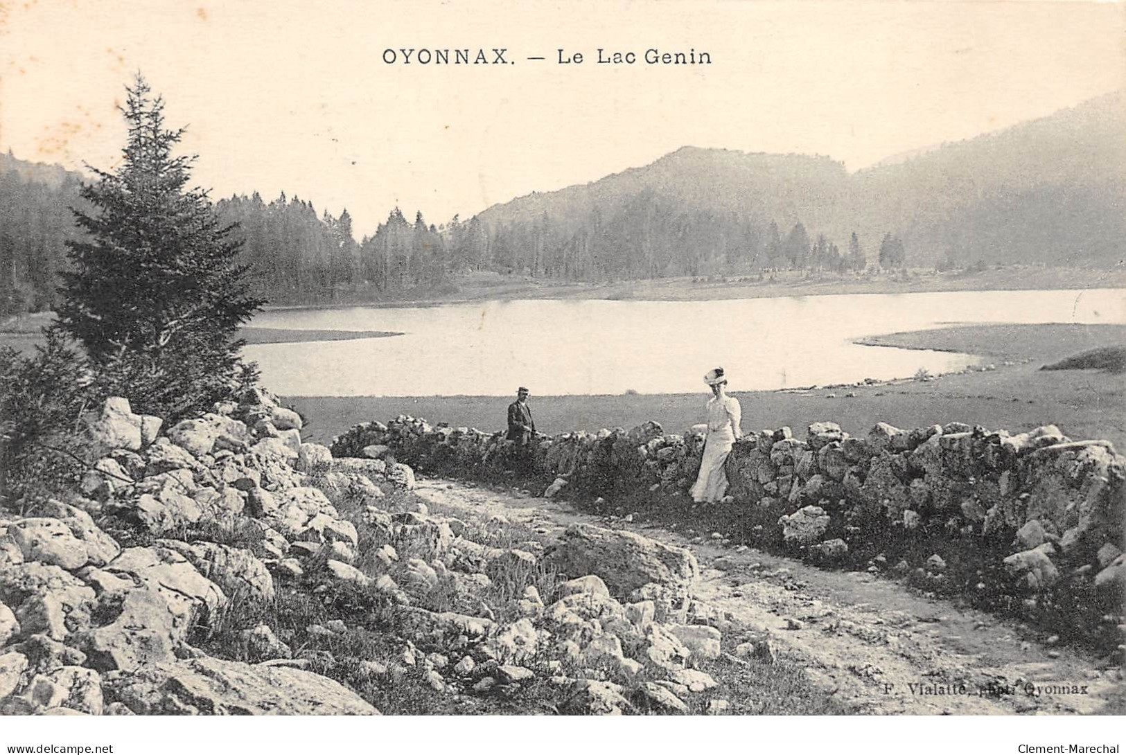 OYONNAX - Le Lac Genin - Très Bon état - Oyonnax