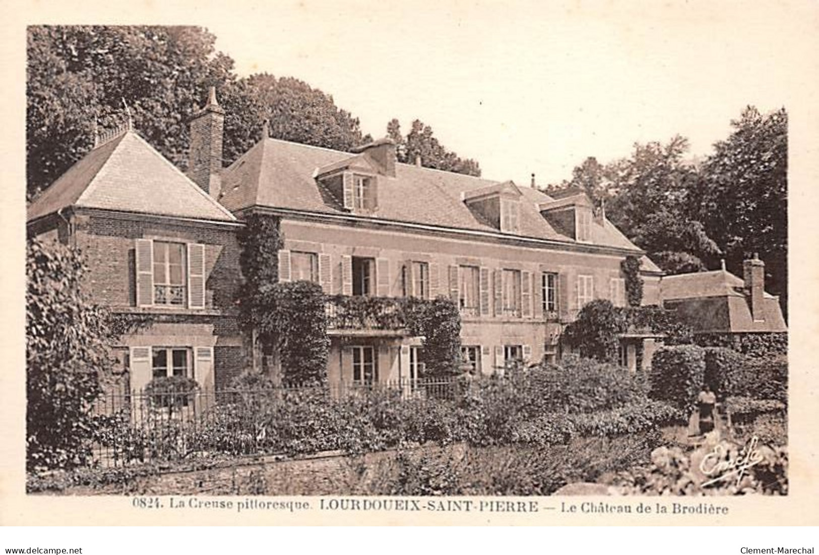 LOURDOUEIX SAINT PIERRE - Le Château De La Brodière - Très Bon état - Other & Unclassified