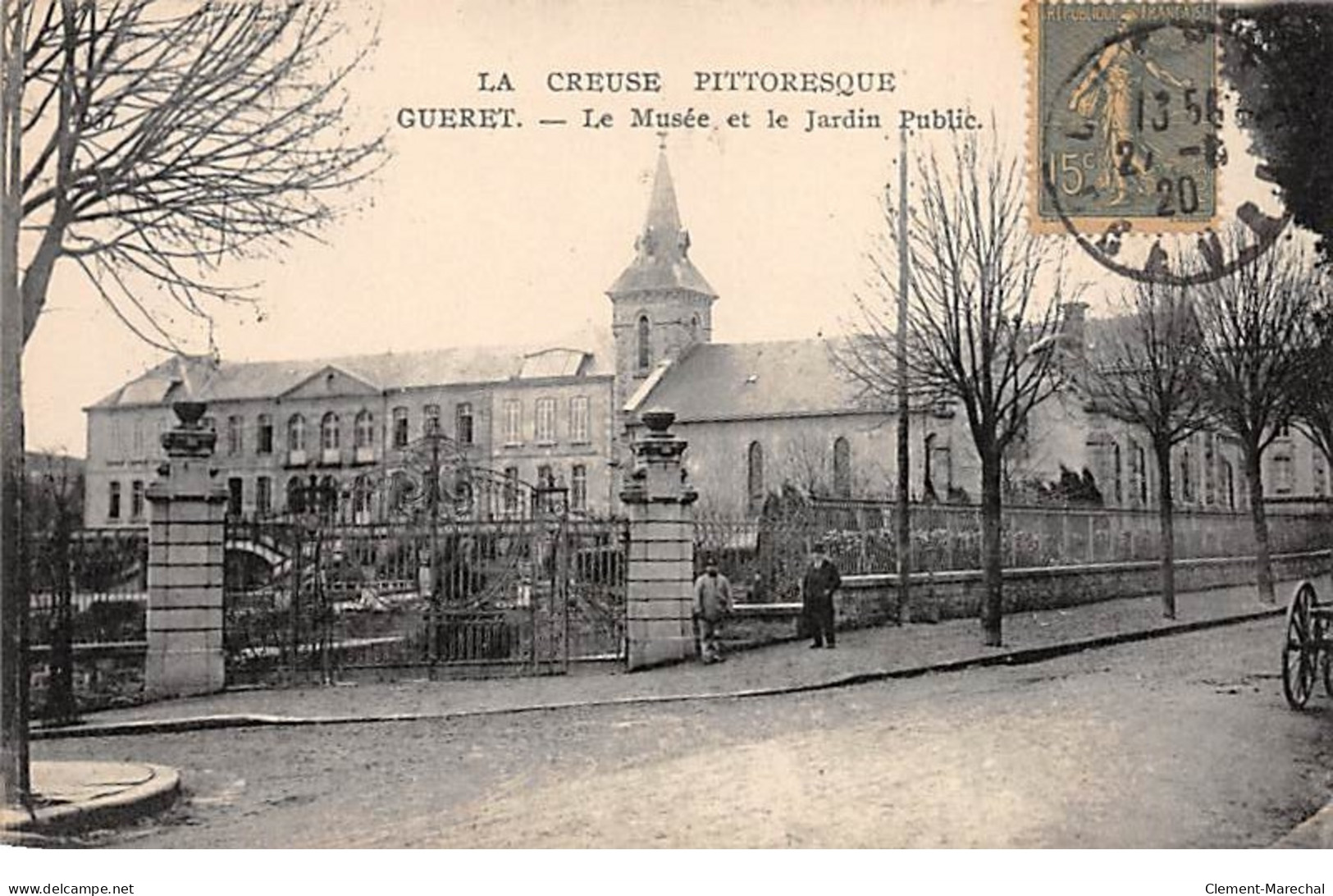 GUERET - Le Musée Et Le Jardin Public - Très Bon état - Guéret