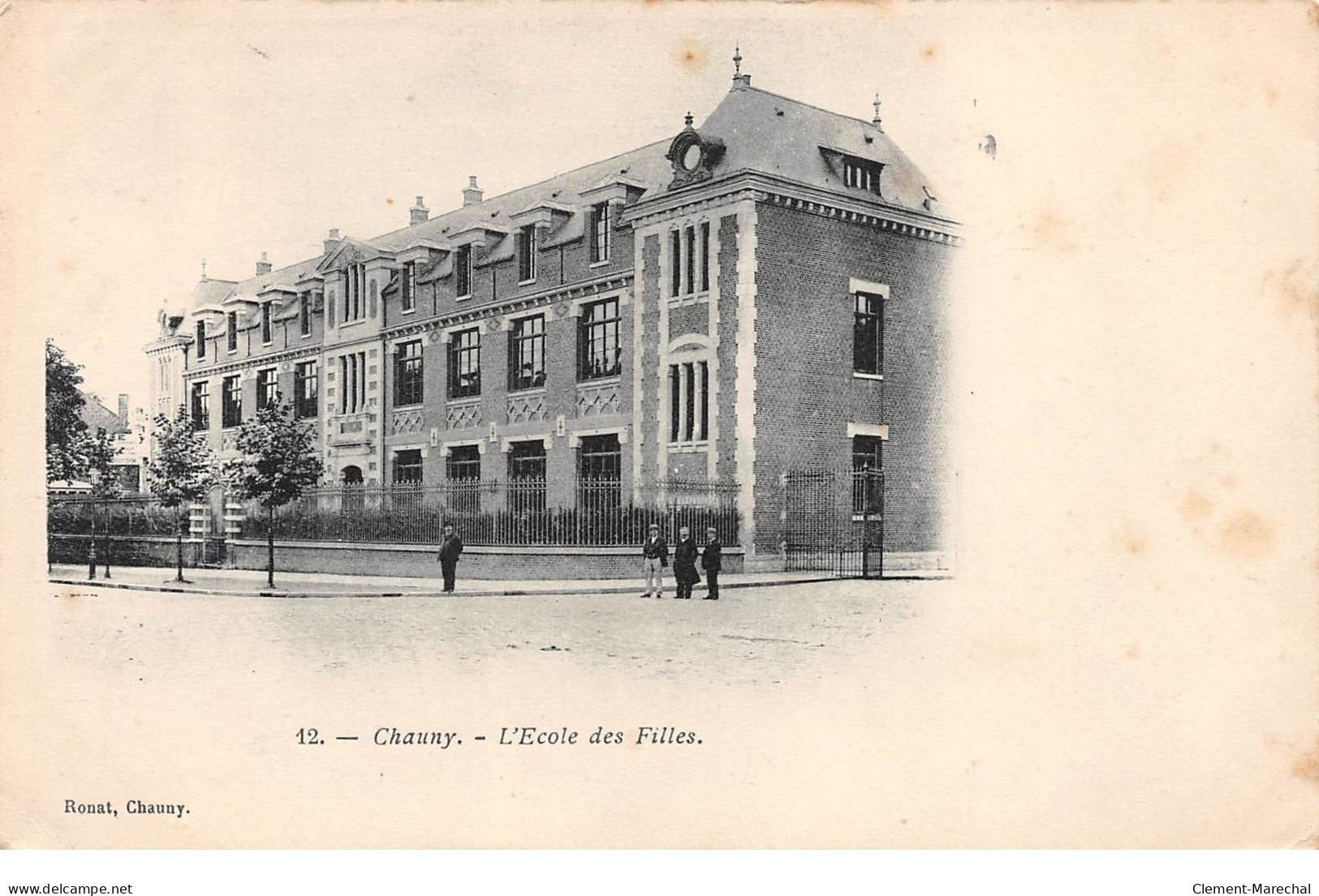 CHAUNY - L'Ecole Des Filles - Très Bon état - Chauny