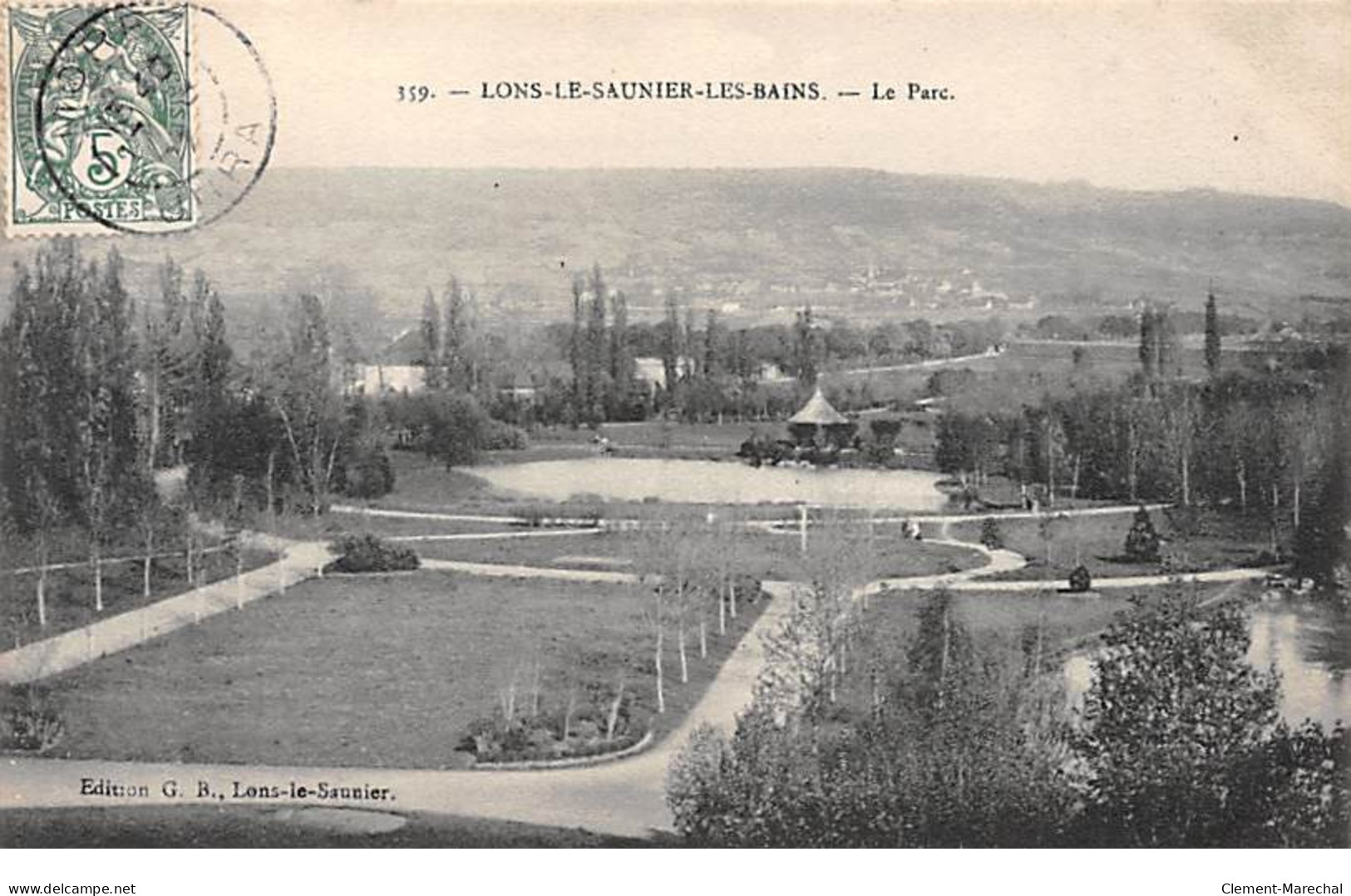 LONS LE SAUNIER LES BAINS - Le Parc - Très Bon état - Lons Le Saunier