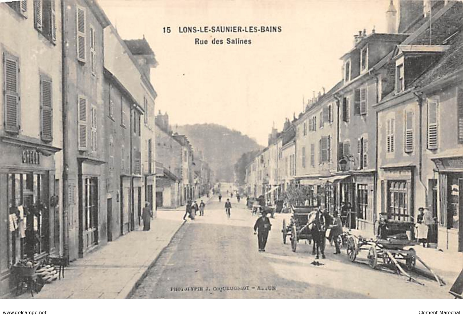 LONS LE SAUNIER LES BAINS - Rue Des Salines - Très Bon état - Lons Le Saunier