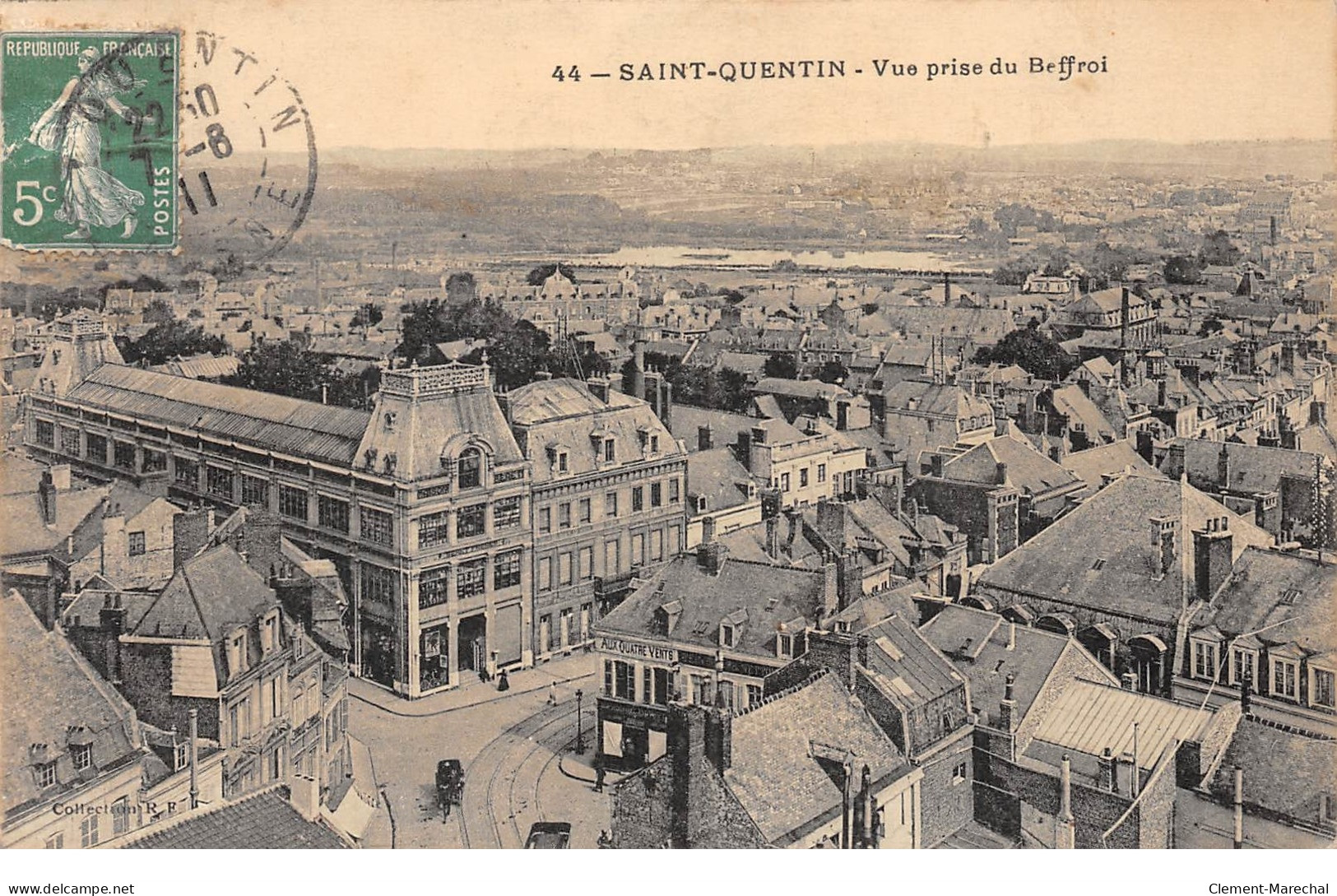 SAINT QUENTIN - Vue Prise Du Beffroi - Très Bon état - Saint Quentin