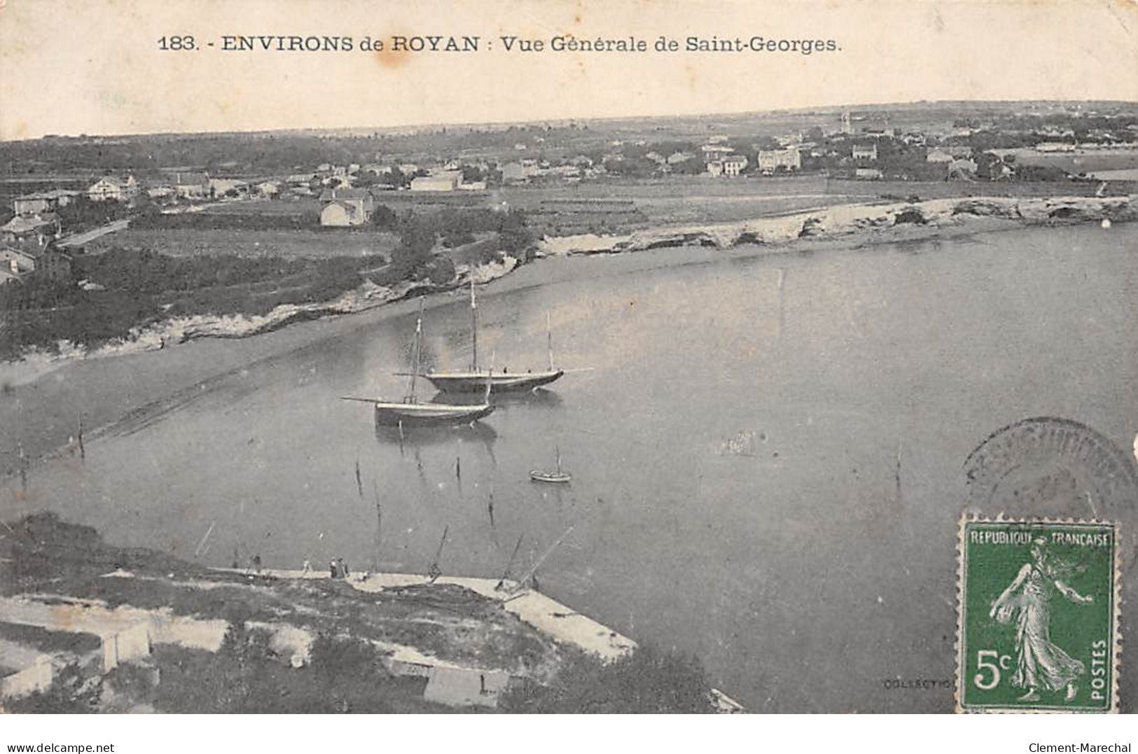 Environs De Royan - Vue Générale De SAINT GEORGES - Très Bon état - Saint-Georges-de-Didonne