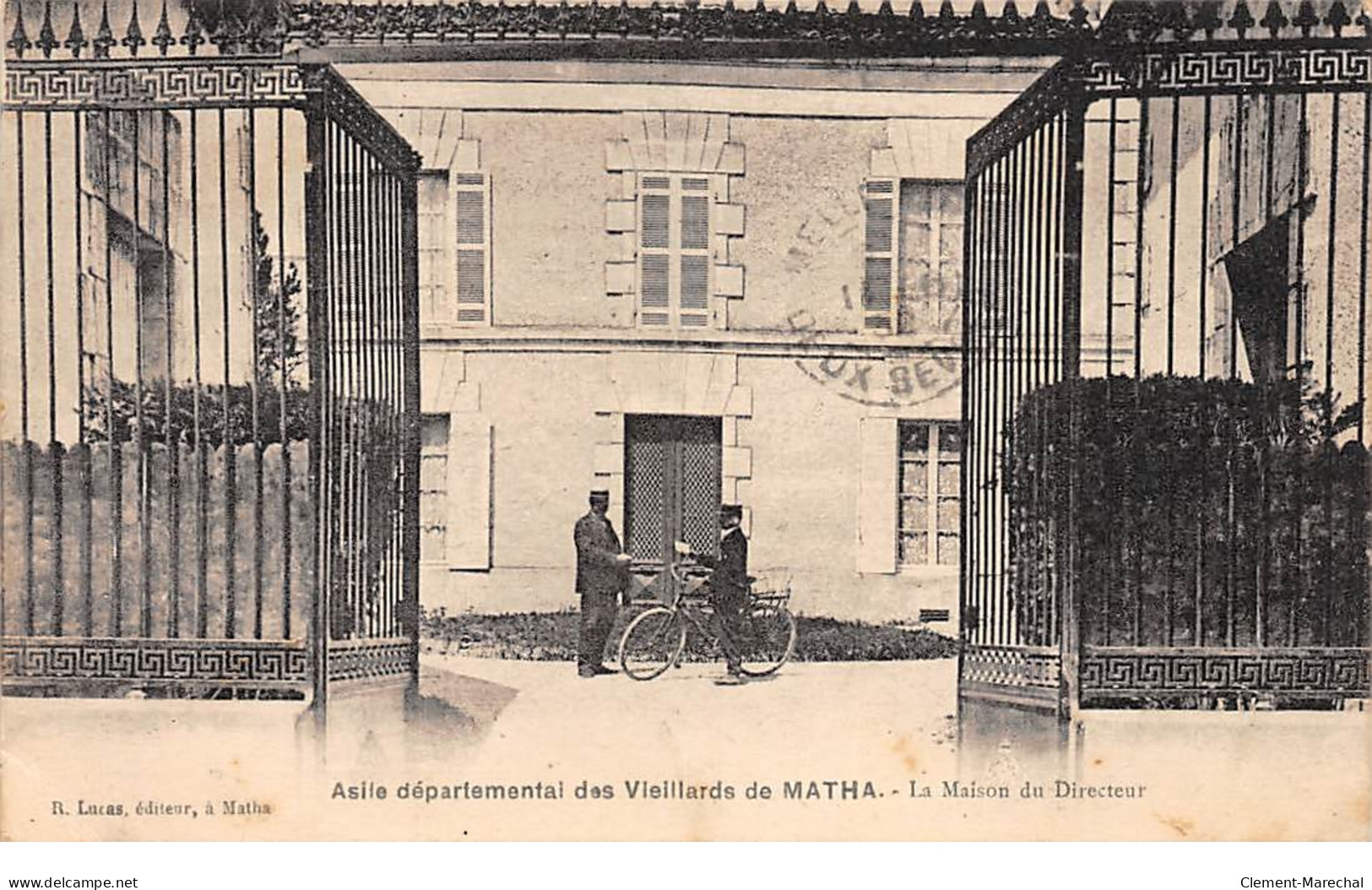 Asile Départementale Des Vieillards De MATHA - La Maison Du Directeur - Très Bon état - Matha