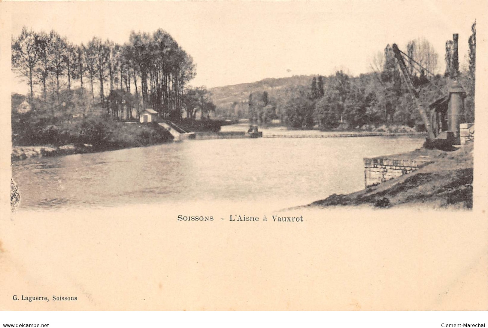 SOISSONS - L'Aisne à Vauxrot - Très Bon état - Soissons