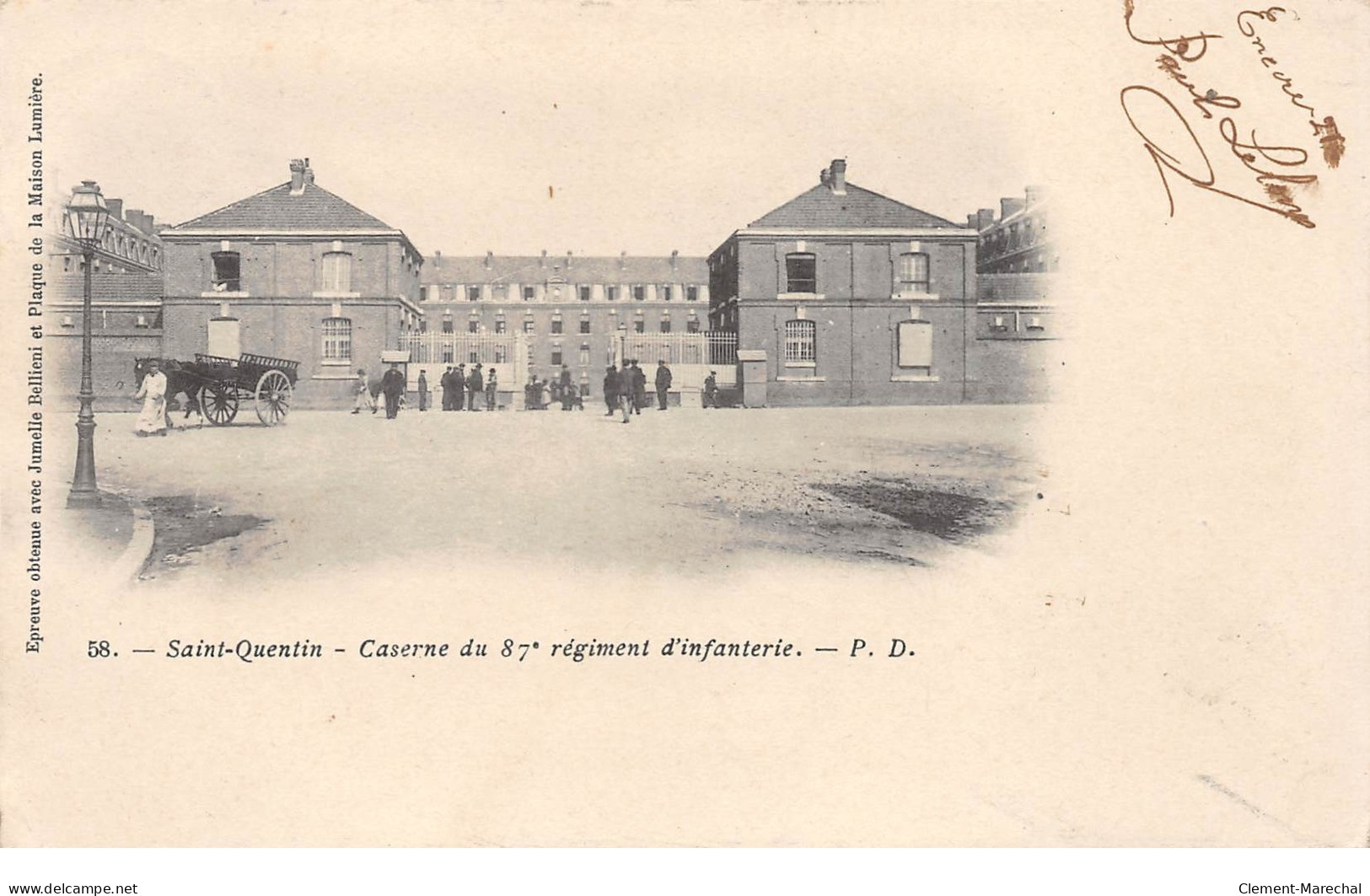 SAINT QUENTIN - Caserne Du 87 Régiment D'infanterie - Très Bon état - Saint Quentin