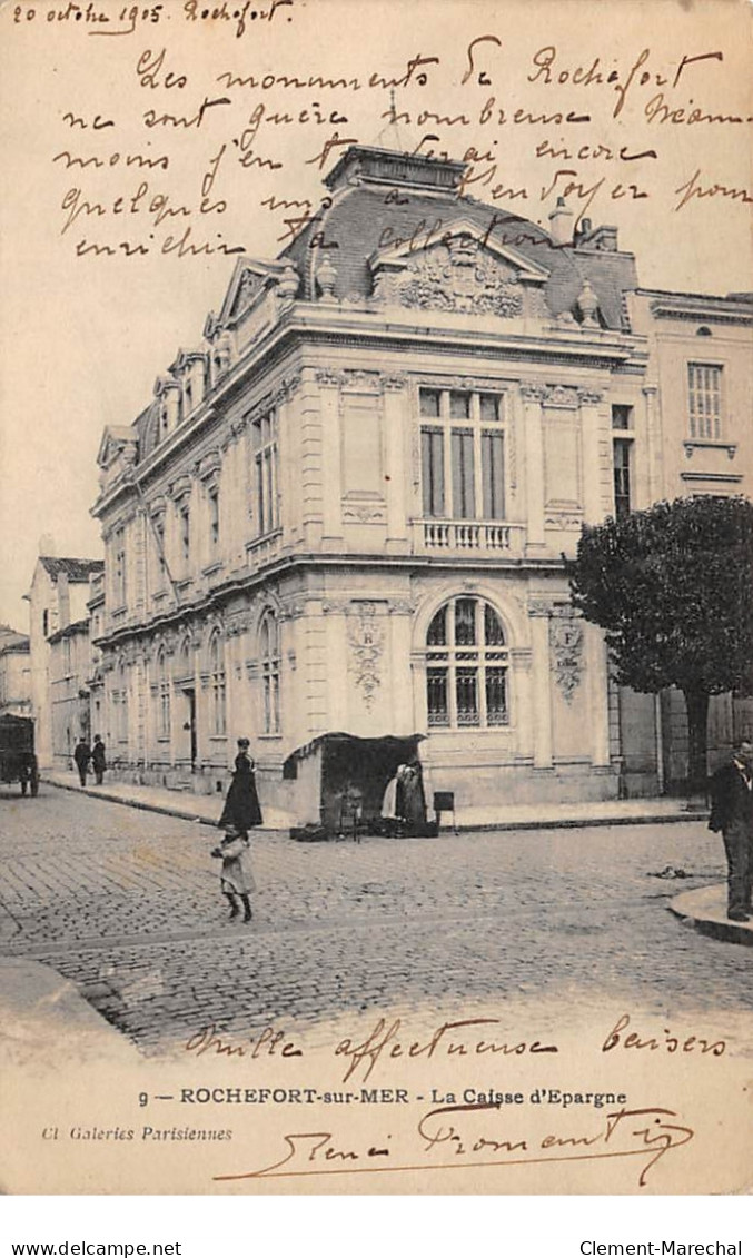 ROCHEFORT SUR MER - La Caisse D'Epargne - Très Bon état - Rochefort