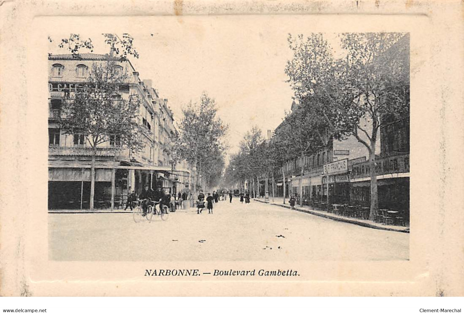 NARBONNE - Boulevard Gambetta - Très Bon état - Narbonne