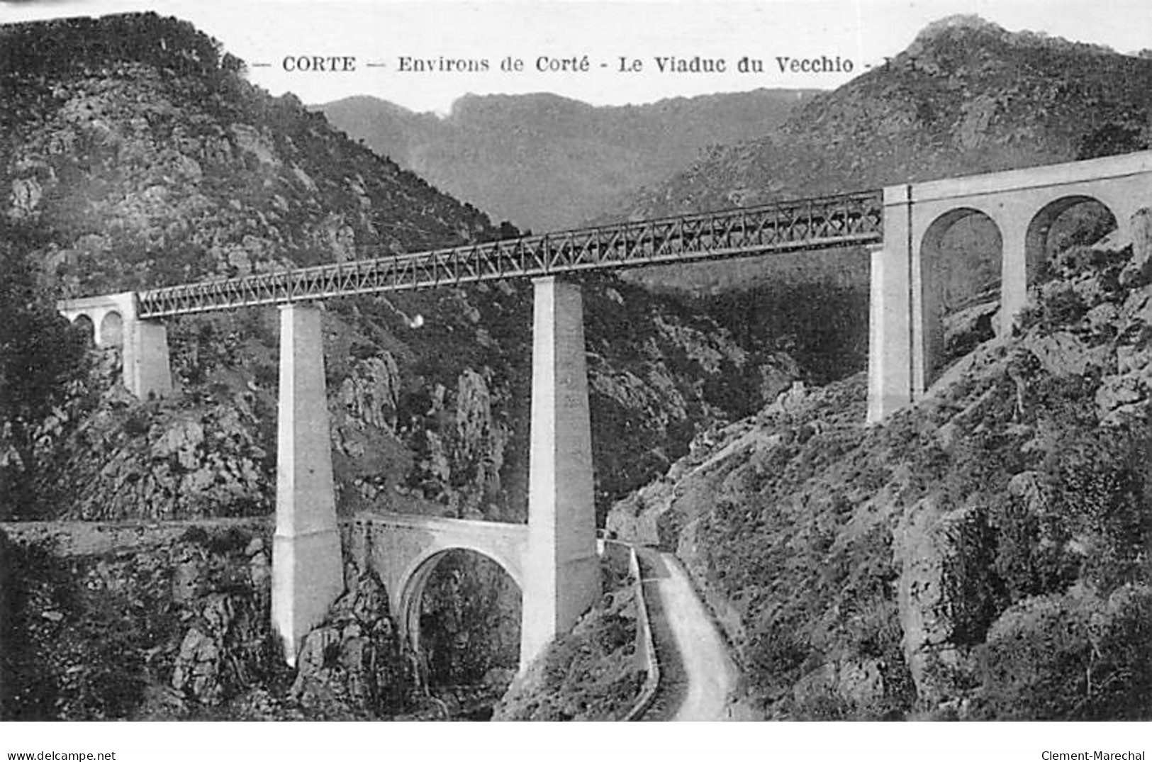 CORTE - Le Viaduc Du Vecchio - Très Bon état - Corte