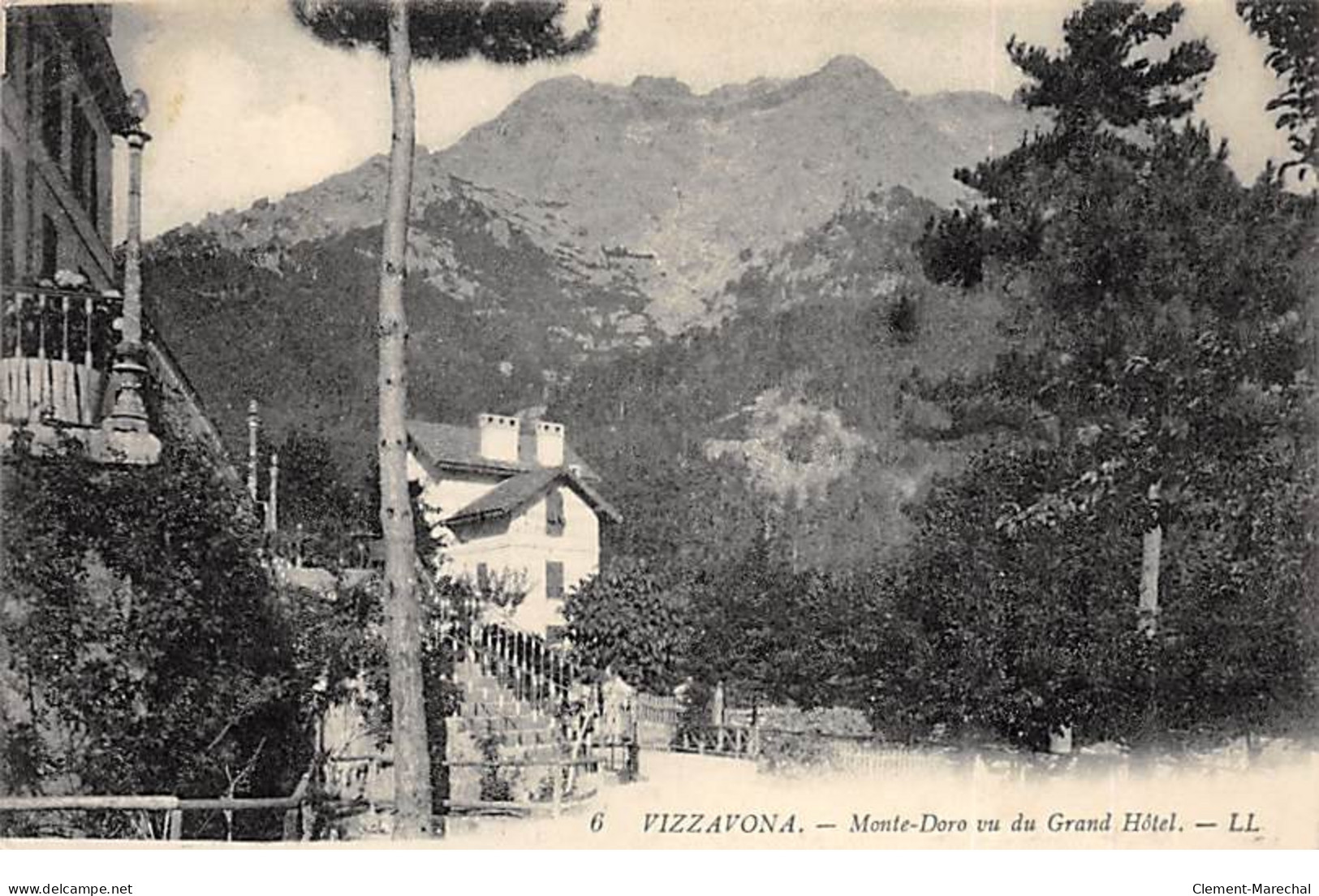 VIZZAVONA - Monte Doro Vu Du Grand Hôtel - Très Bon état - Sonstige & Ohne Zuordnung