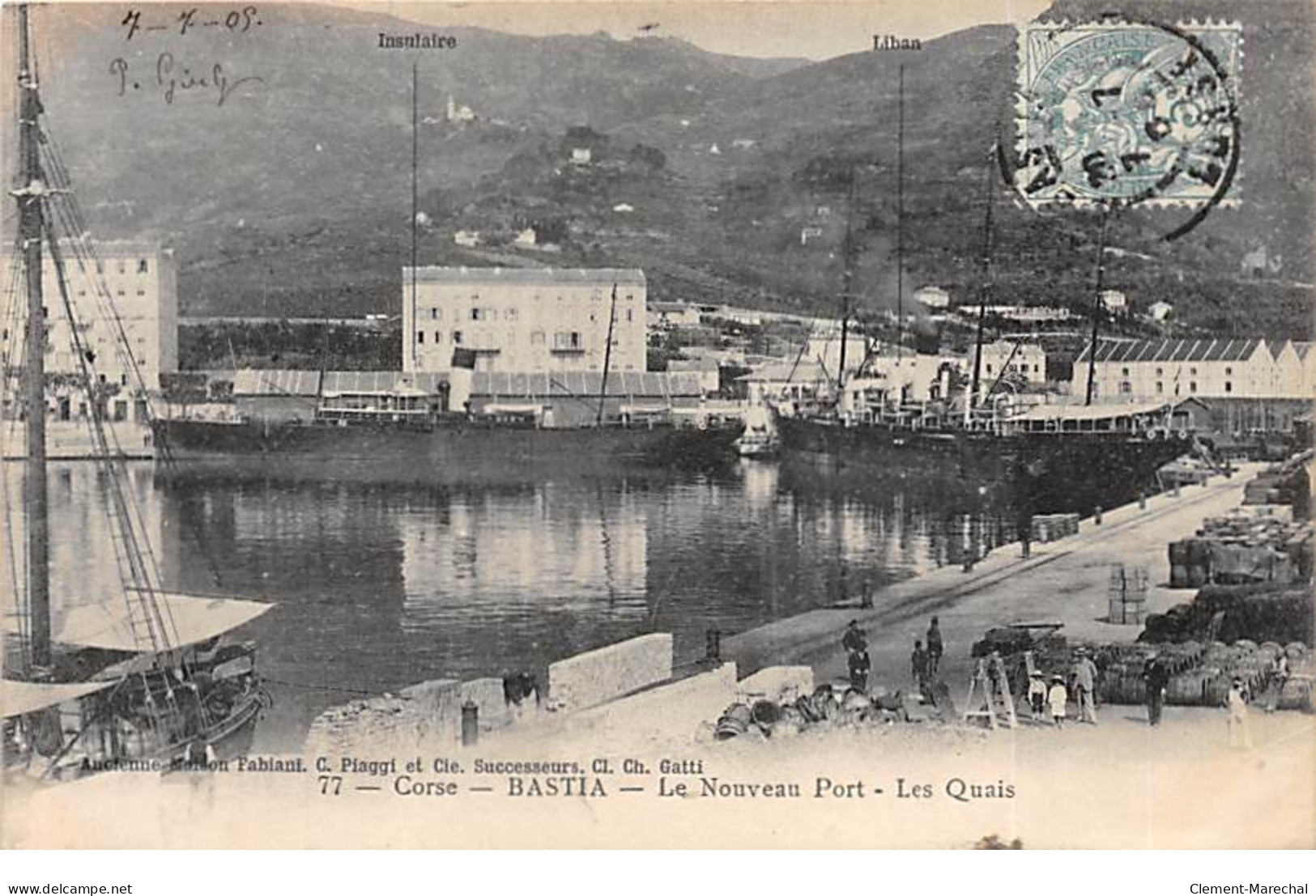 BASTIA - Le Nouveau Port - Les Quais - Très Bon état - Bastia