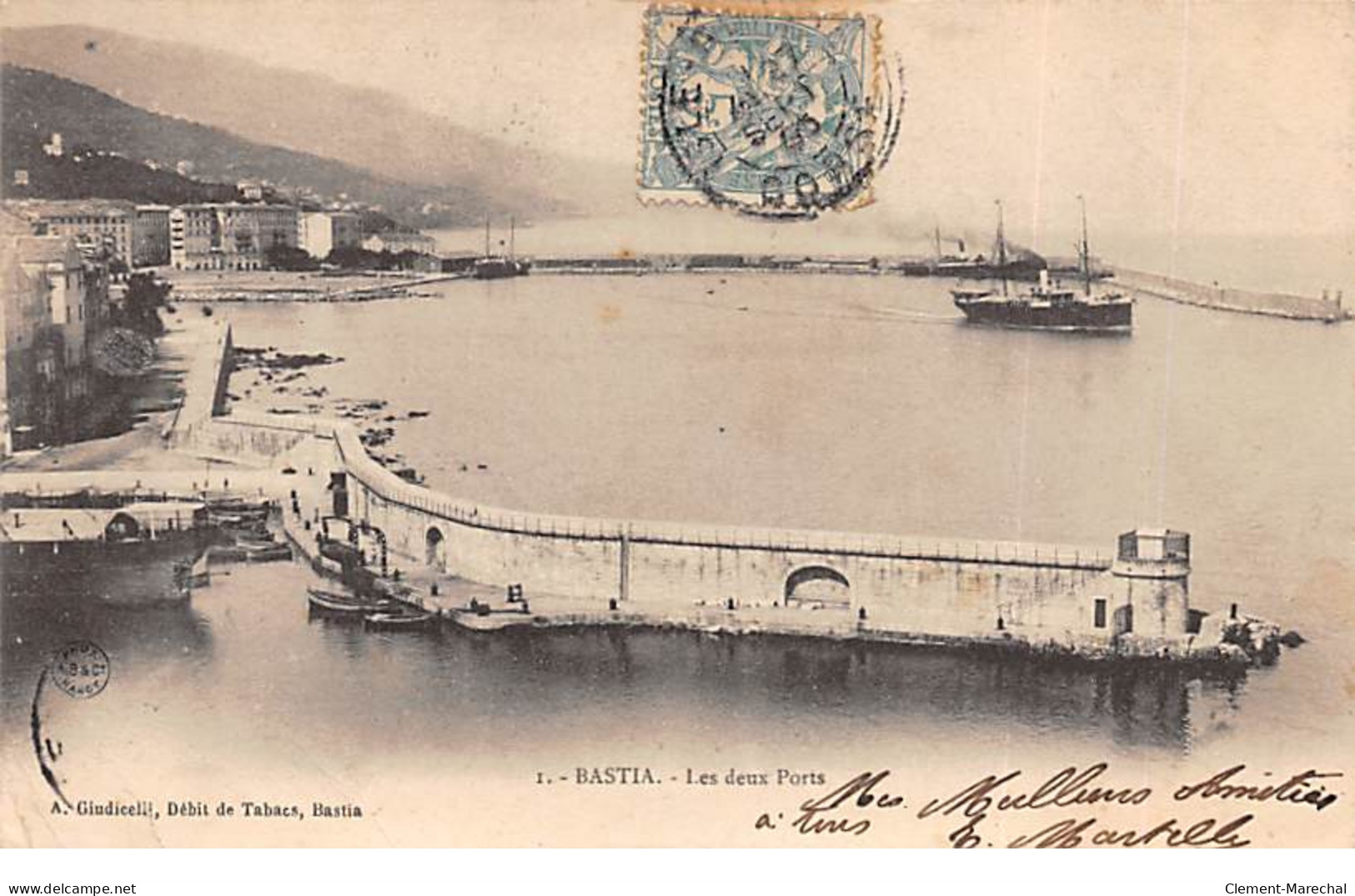 BASTIA - Les Deux Ports - Très Bon état - Bastia