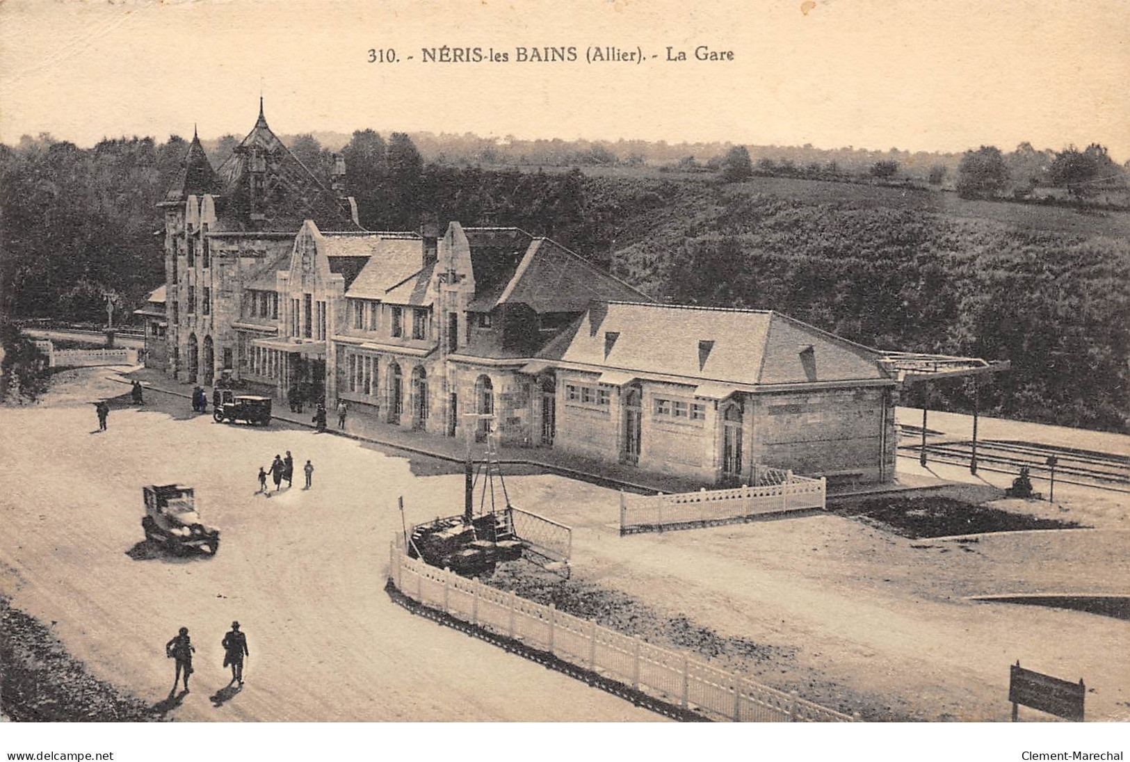NERIS LES BAINS - La Gare - Très Bon état - Neris Les Bains