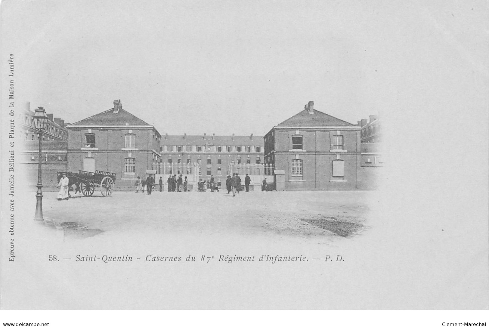SAINT QUENTIN - Casernes Du 87e Régiment D'Infanterie - Très Bon état - Saint Quentin