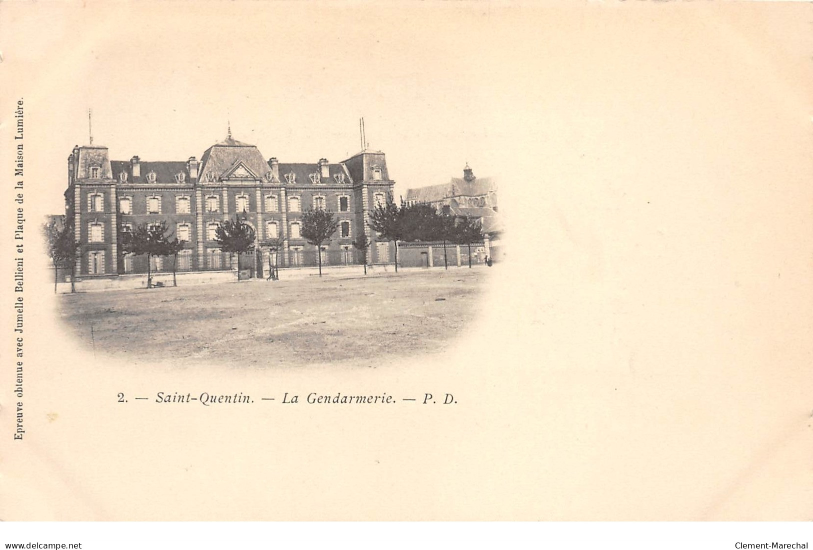 SAINT QUENTIN - La Gendarmerie - Très Bon état - Saint Quentin