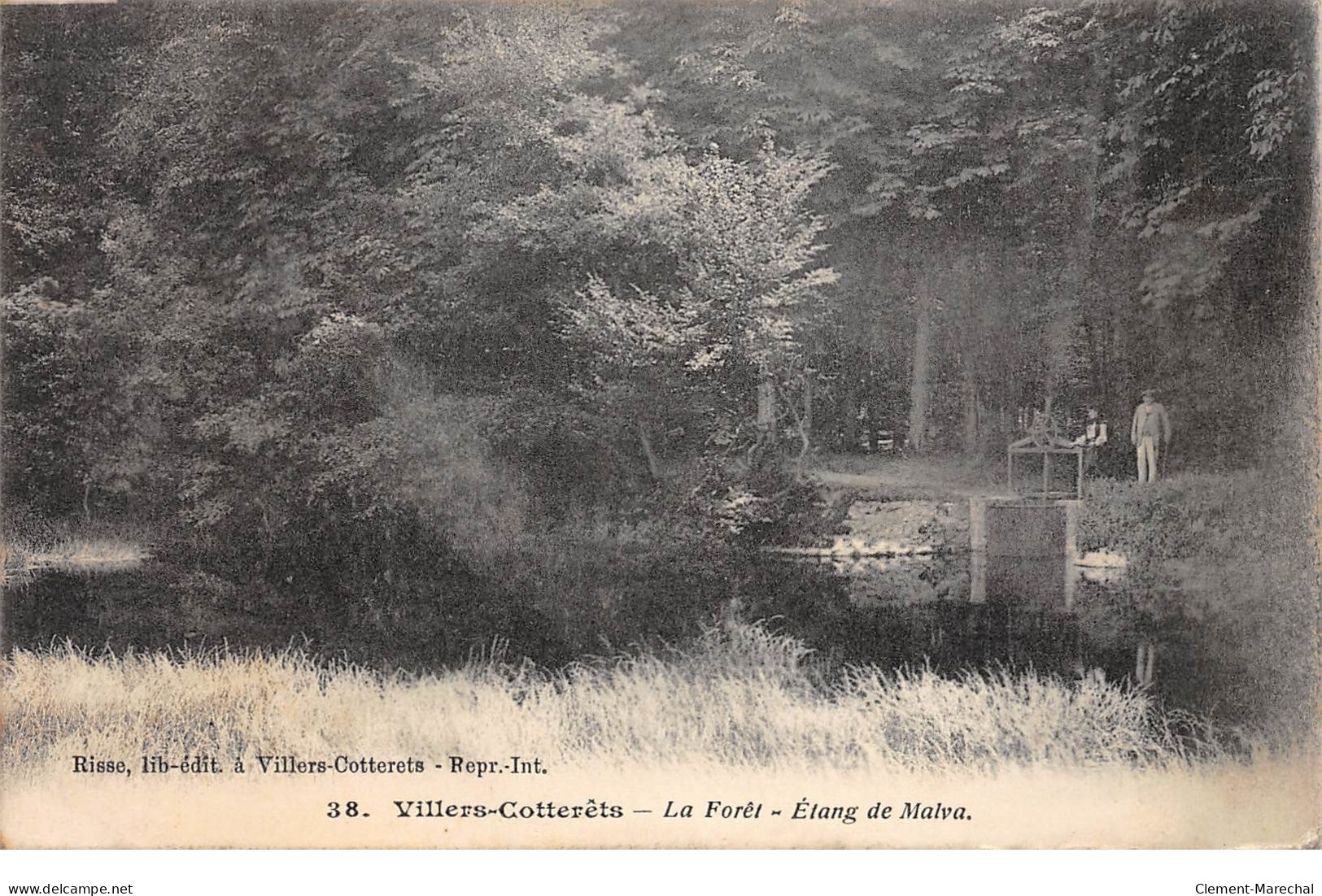 VILLERS COTTERETS - La Forêt - Etang De Malva - Très Bon état - Villers Cotterets