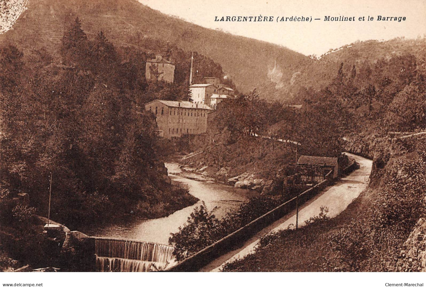 LARGENTIERE - Moulinet Et Le Barrage - Très Bon état - Largentiere
