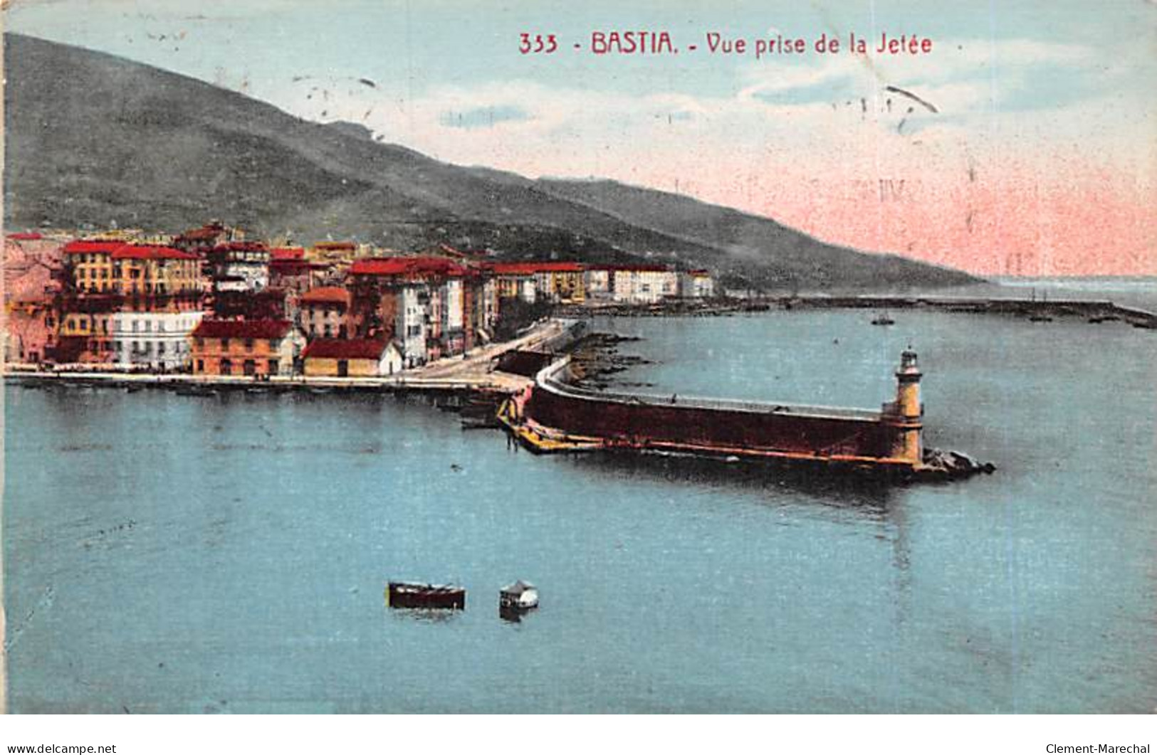 BASTIA - Vue Prise De La Jetée - Très Bon état - Bastia