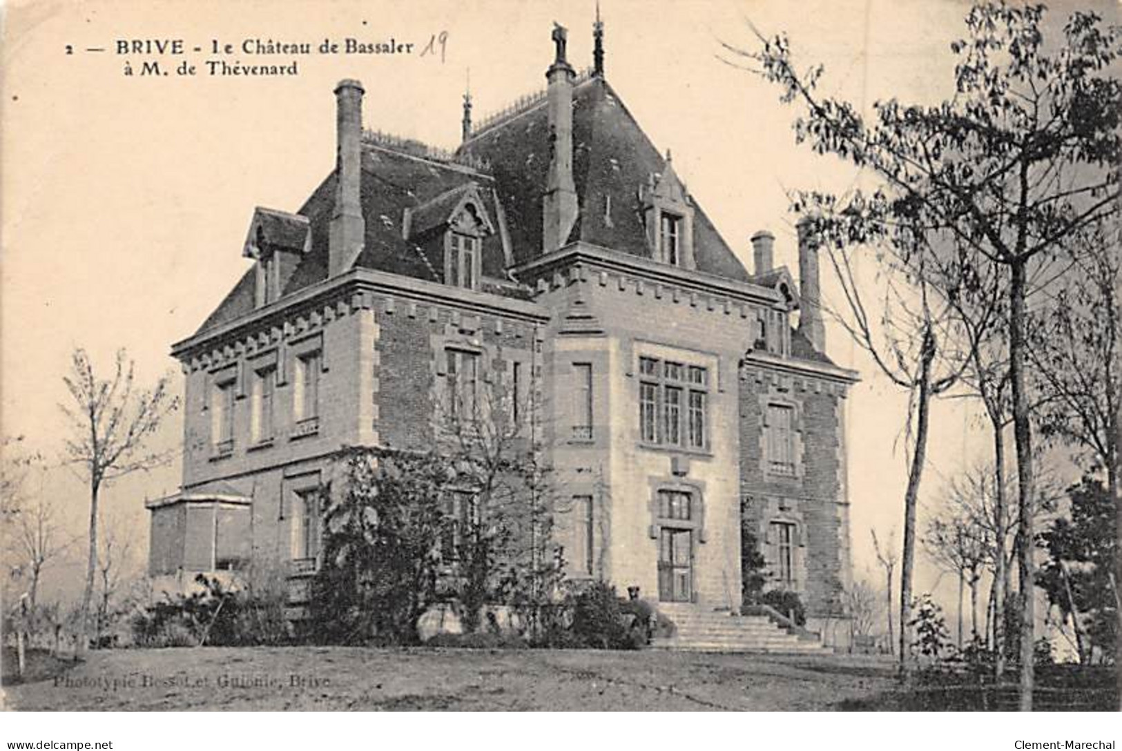 BRIVE - Le Château De Bassaler - Très Bon état - Brive La Gaillarde