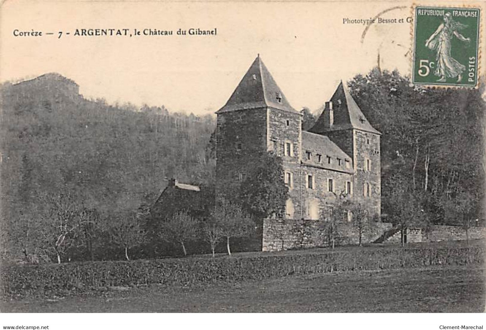 ARGENTAT - Le Château Du Gibanel - Très Bon état - Argentat