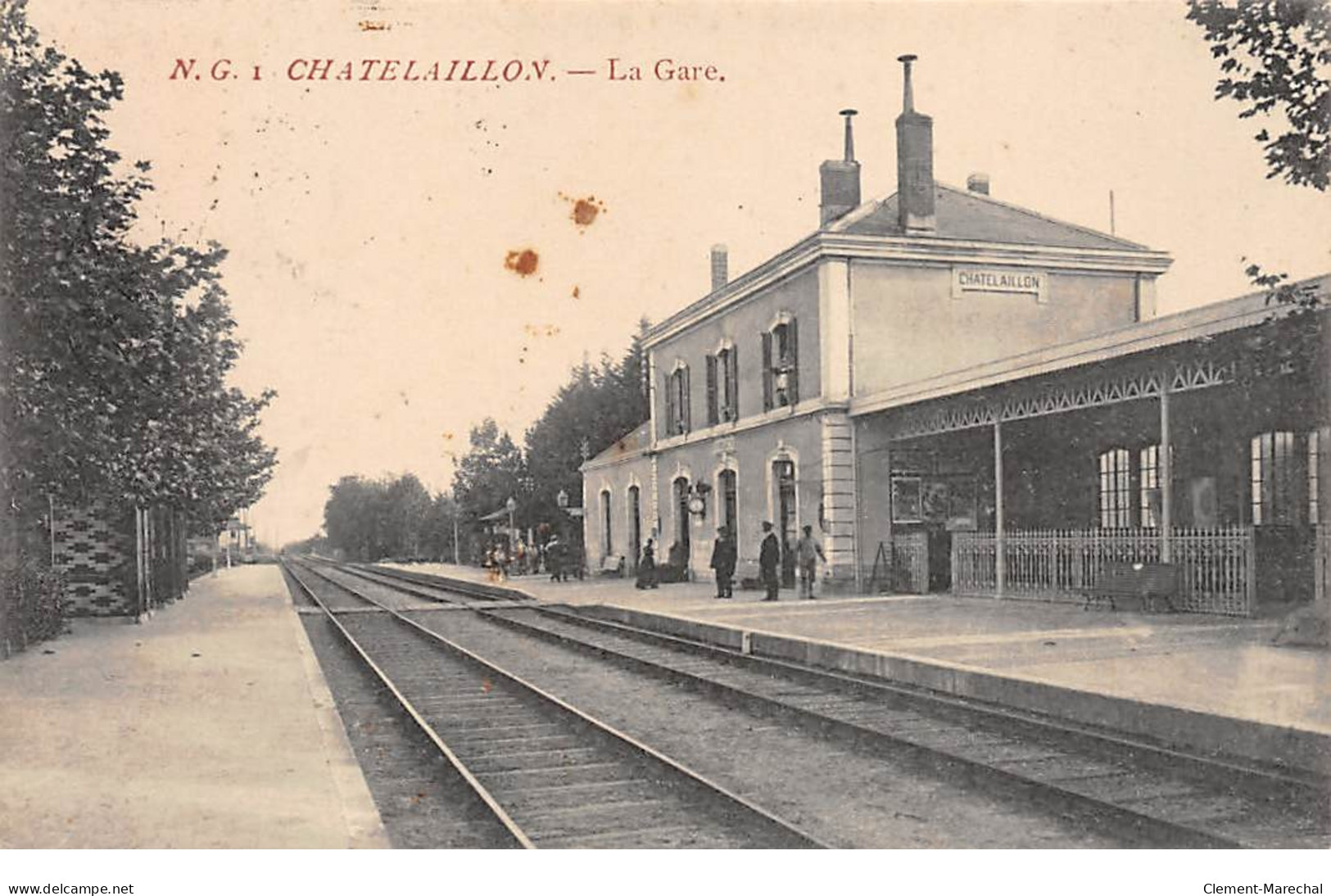 CHATELAILLON - La Gare - Très Bon état - Châtelaillon-Plage