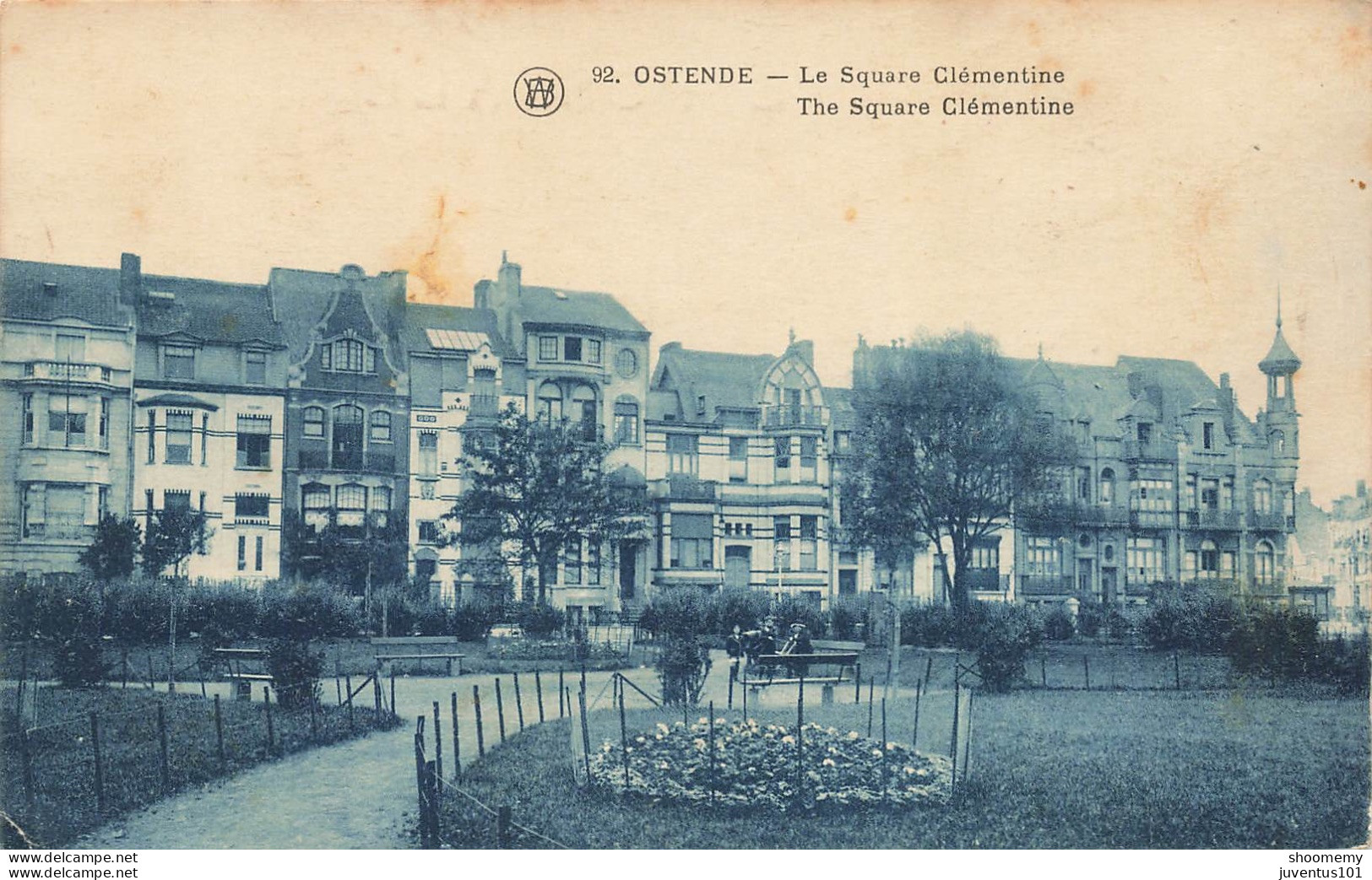 CPA Ostende-Le Square Clémentine-En L'état      L2405 - Oostende