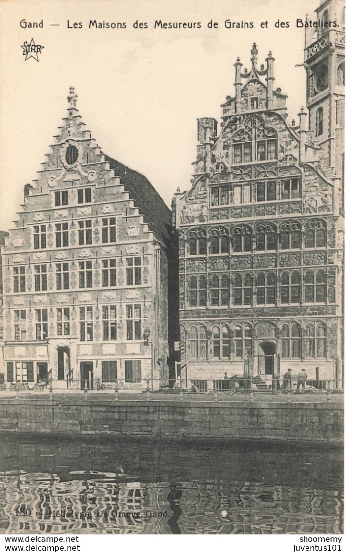 CPA Gand-Les Maisons Des Mesureurs De Grains Et Des Bateliers      L2405 - Gent