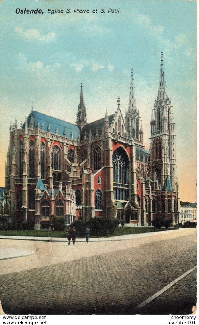 CPA Ostende-Eglise S.Pierre Et S.Paul      L2405 - Oostende