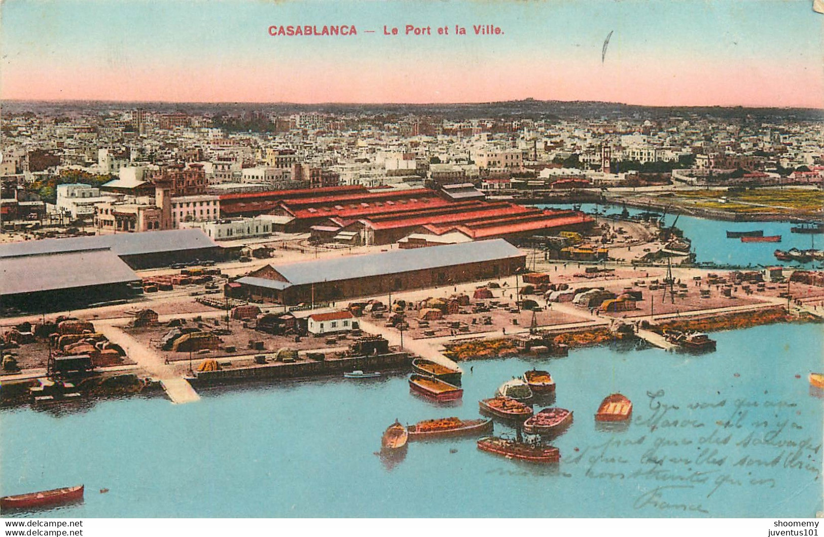 CPA Casablanca-Le Port Et La Ville    L2006 - Casablanca