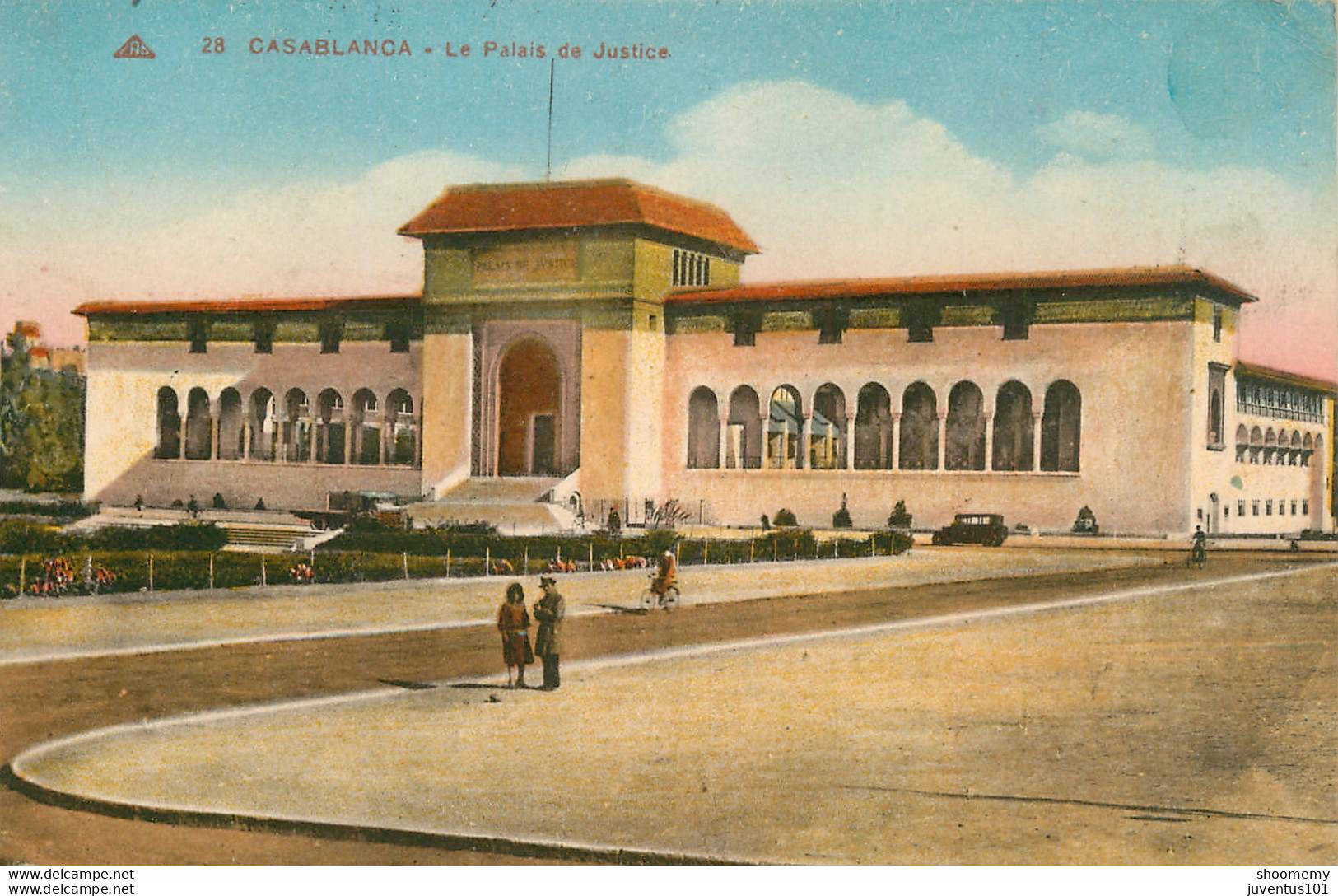 CPA Casablanca-Le Palais De Justice-28    L2006 - Casablanca