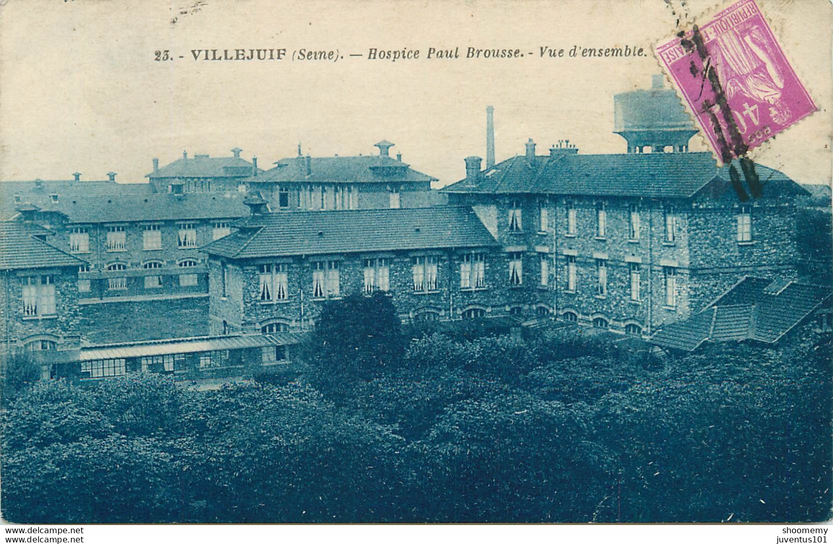 CPA Villejuif-Hospice Paul Brousse-23-Timbre    L2023 - Villejuif