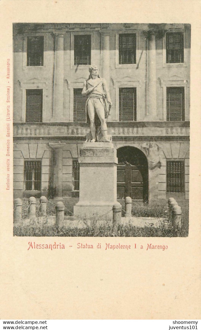 CPA Alessandria-Statua Di Napoleone A Marengo     L2365 - Alexandria