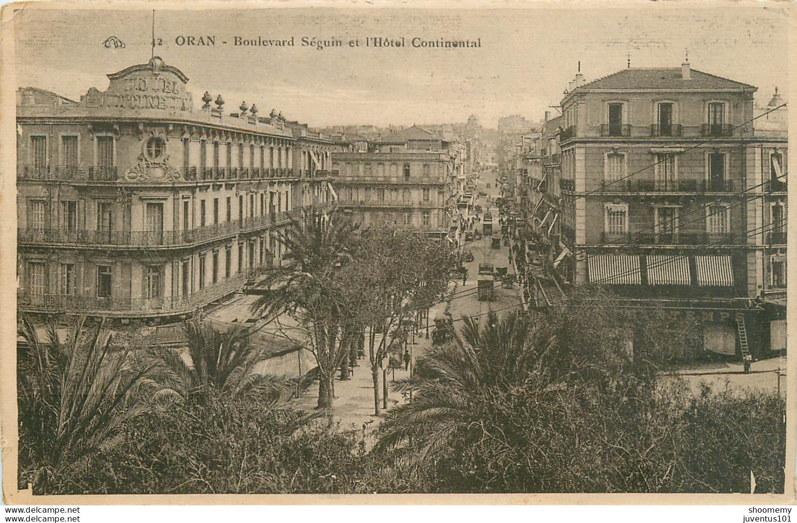 CPA Oran-Boulevard Séguin-42      L2375 - Oran