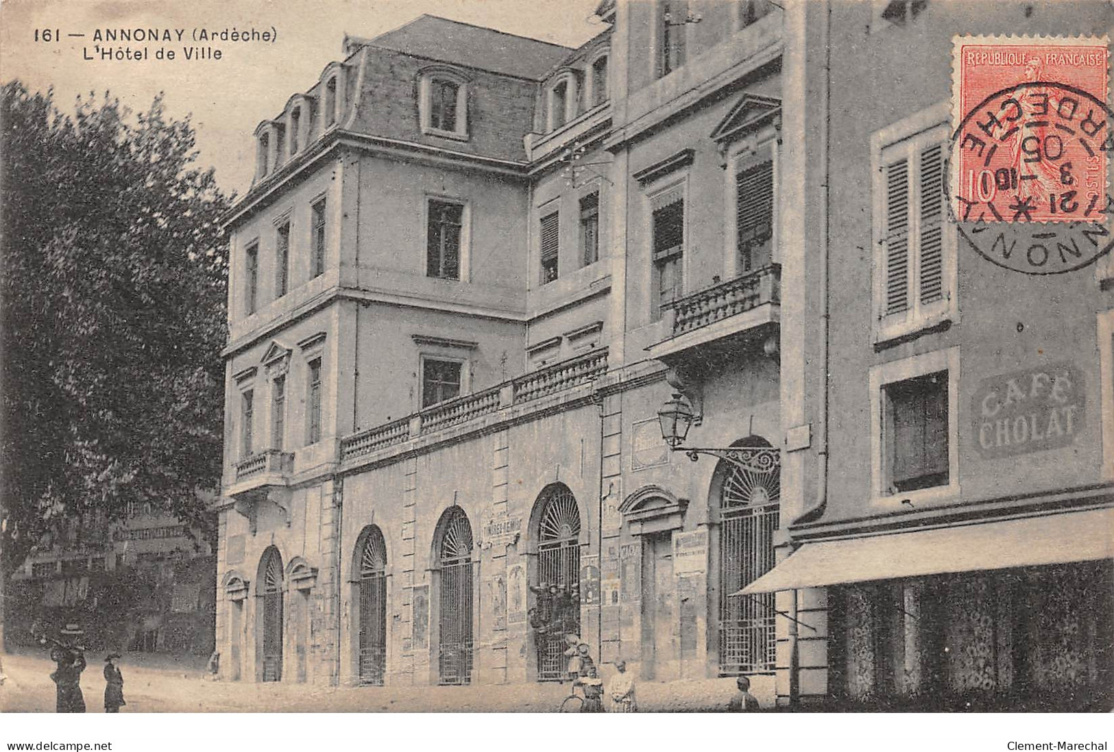 ANNONAY - L'Hôtel De Ville - Très Bon état - Annonay