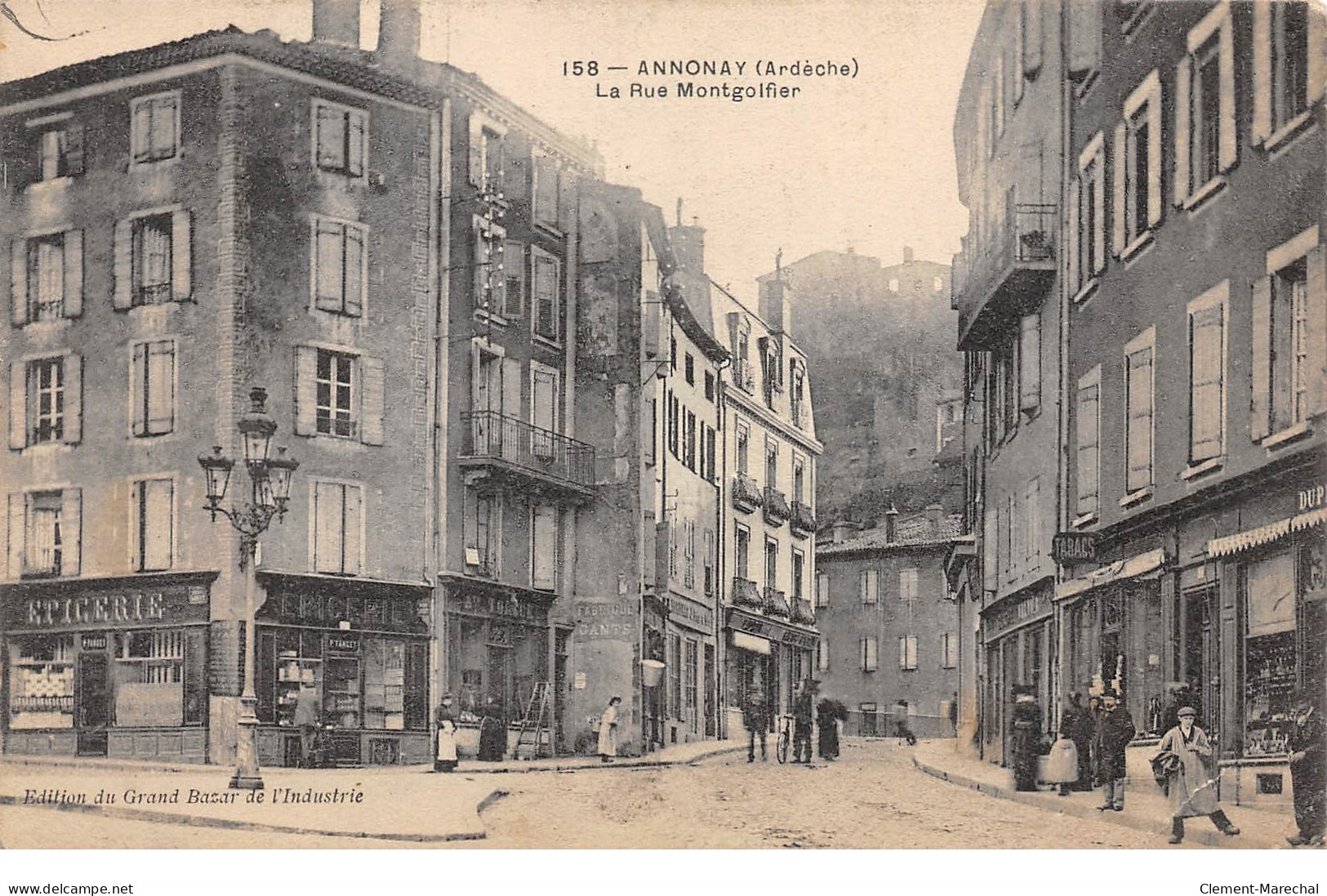 ANNONAY - La Rue Montgolfier - Très Bon état - Annonay