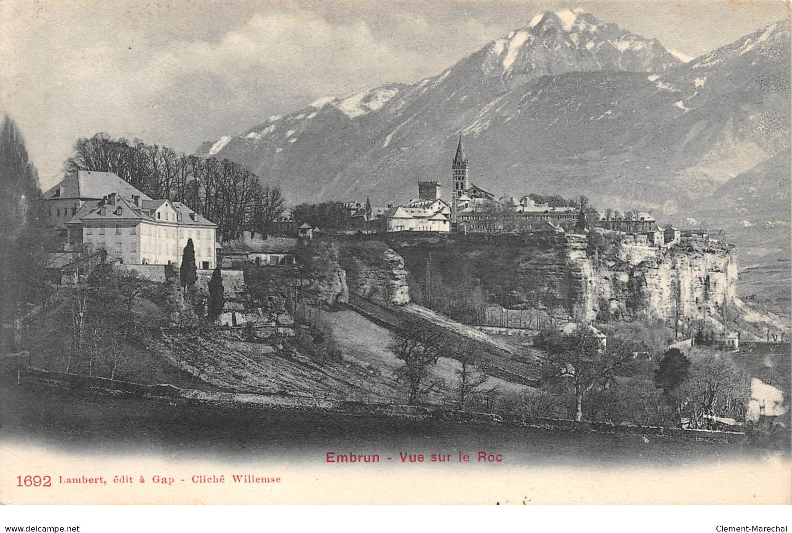 EMBRUN - Vue Sur Le Roc - Très Bon état - Embrun